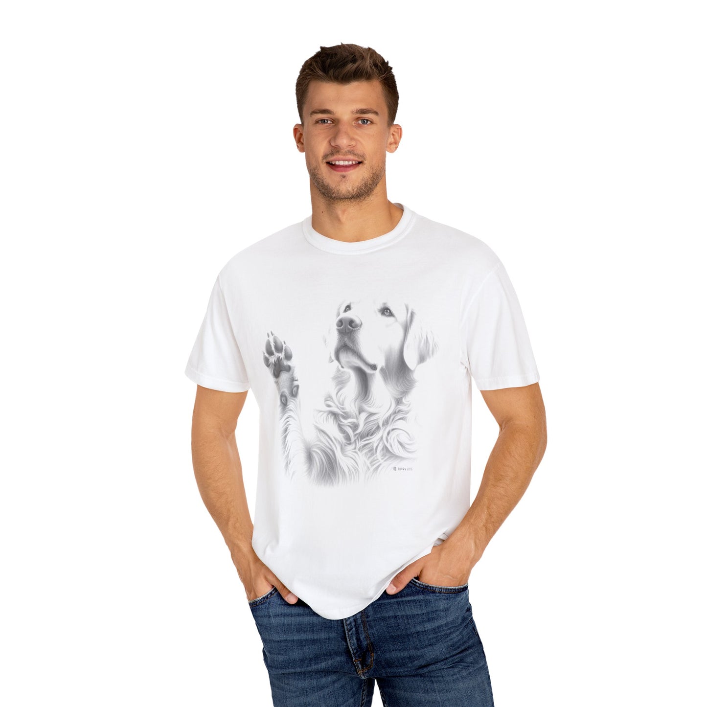 Golden Retriever Lover T-shirt, Unisex Dog Tee, Cute Puppy Parent Shirt, Fun Animal Graphic Top, Pet Owner Gift