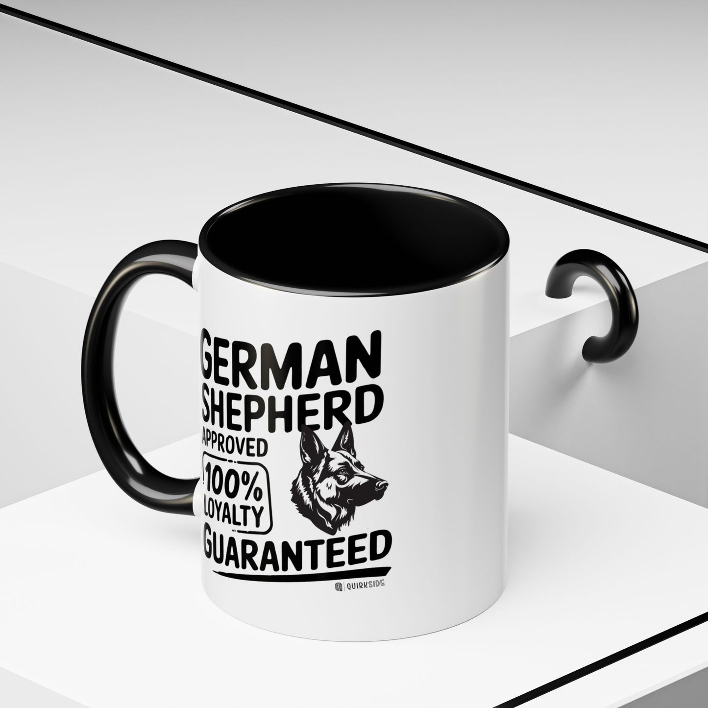 German Shepherd Lover Coffee Mug, Dog Owner Gift, Animal Lover Mug, Pet Parent Gift, Loyalty Guaranteed Mug