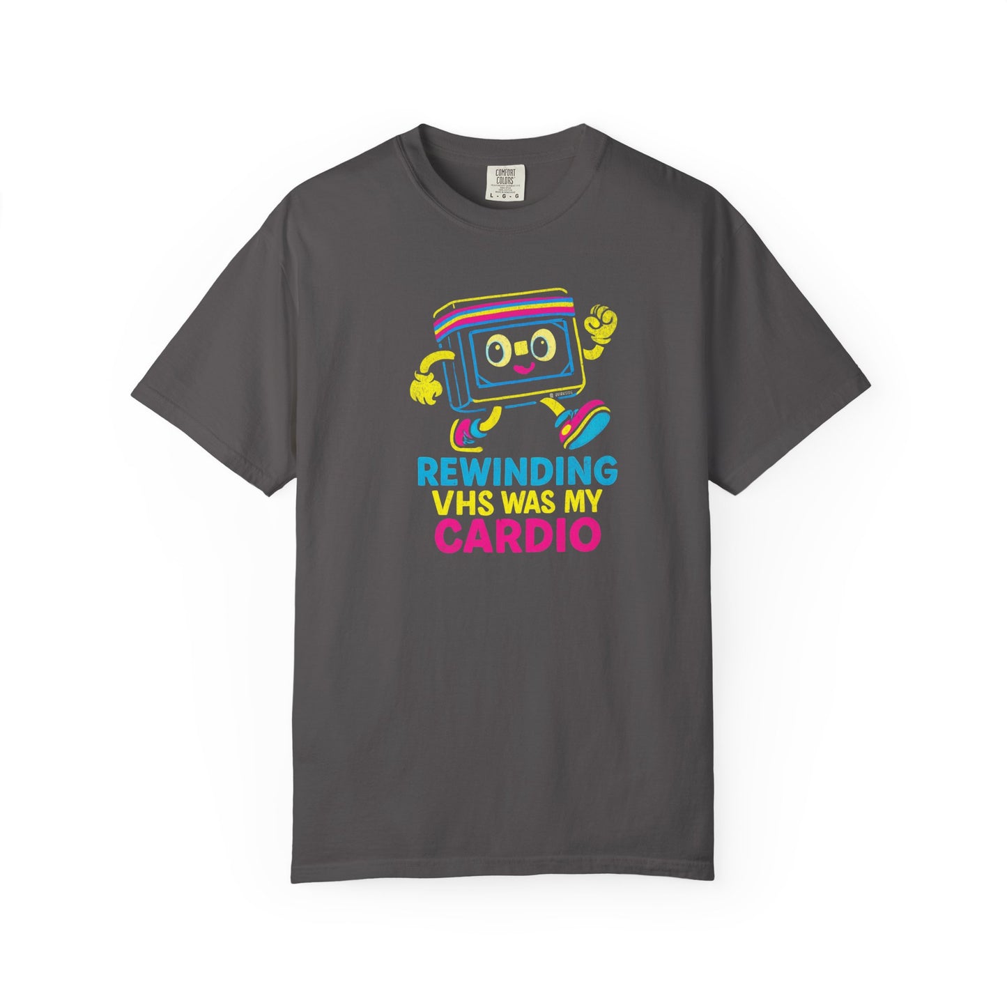 Retro VHS Cardio Unisex T-Shirt, Vintage Fitness Tee, Funny Gift, 80s Nostalgia Apparel, Movie Buff Shirt