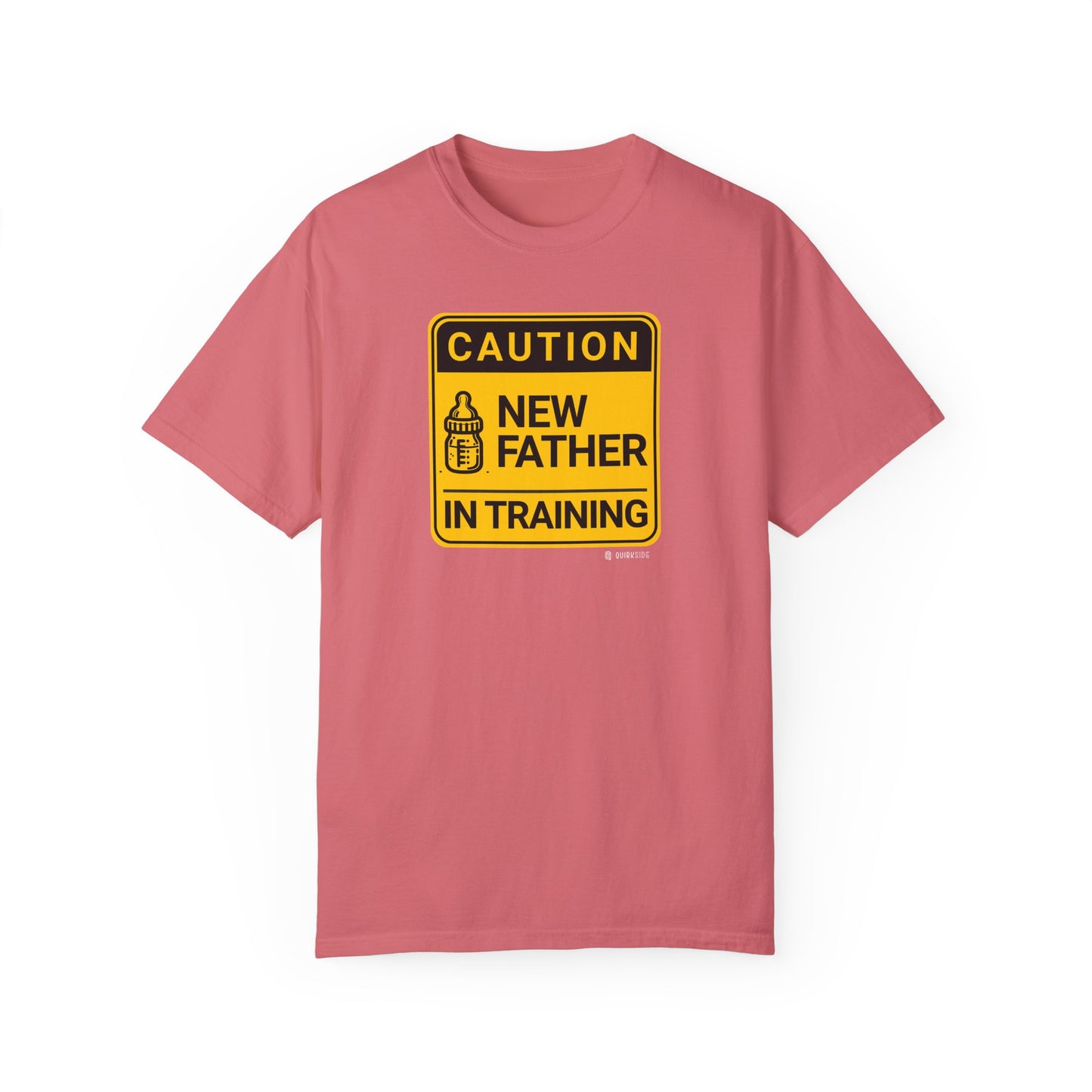 New Dad Unisex Garment-Dyed T-shirt, Father's Day Gift, Funny Parenting Tee, Baby Shower Present, Gender Reveal Shirt, Dad Life Apparel - Quirkside Creations