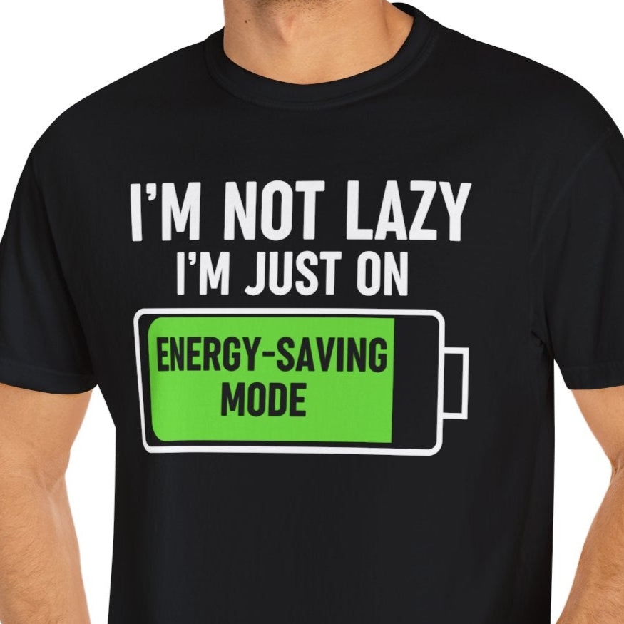 Excuse for Lazy Unisex T-shirt, Funny Relaxation Tee, Sarcastic Lounge Shirt, Comfy Weekend Top, Hilarious Chill Out Apparel - Quirkside Creations