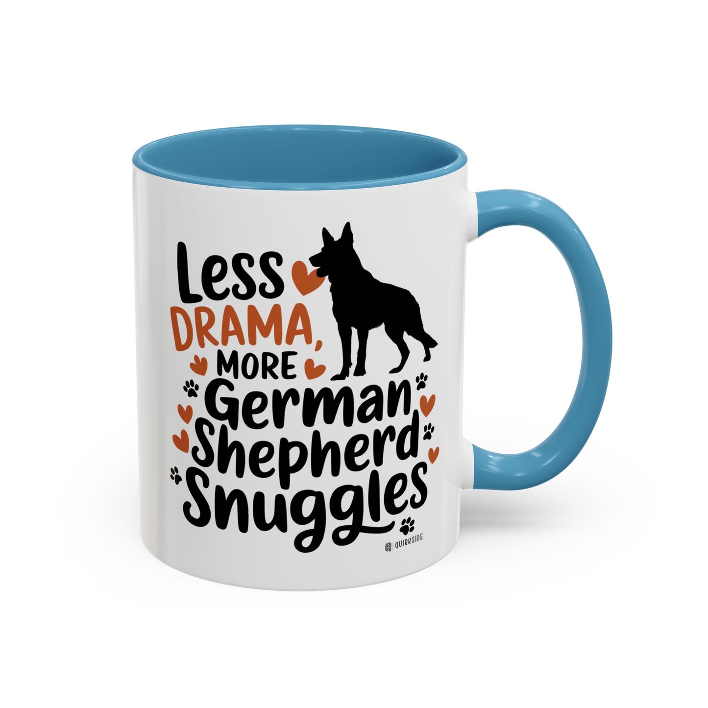 German Shepherd Love Mug | Accent Coffee Mug | Dog Mom Gift | Pet Owner Gift | Animal Lover Coffee Mug | Funny Dog Mug