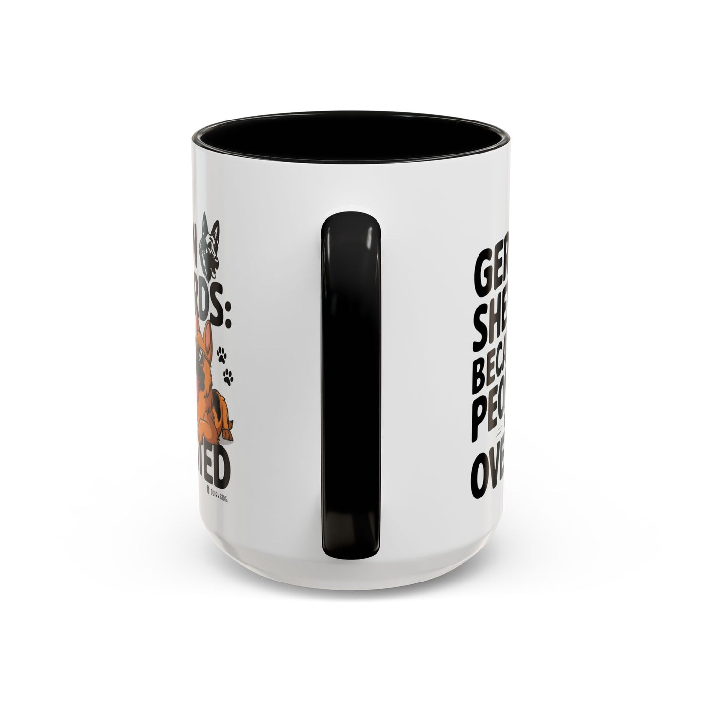German Shepherds Coffee Mug - Funny Dog Lover Gift, Pet Parent Humor, Animal Lover Decor, Unique Holiday Present, Dog Breed Lovers
