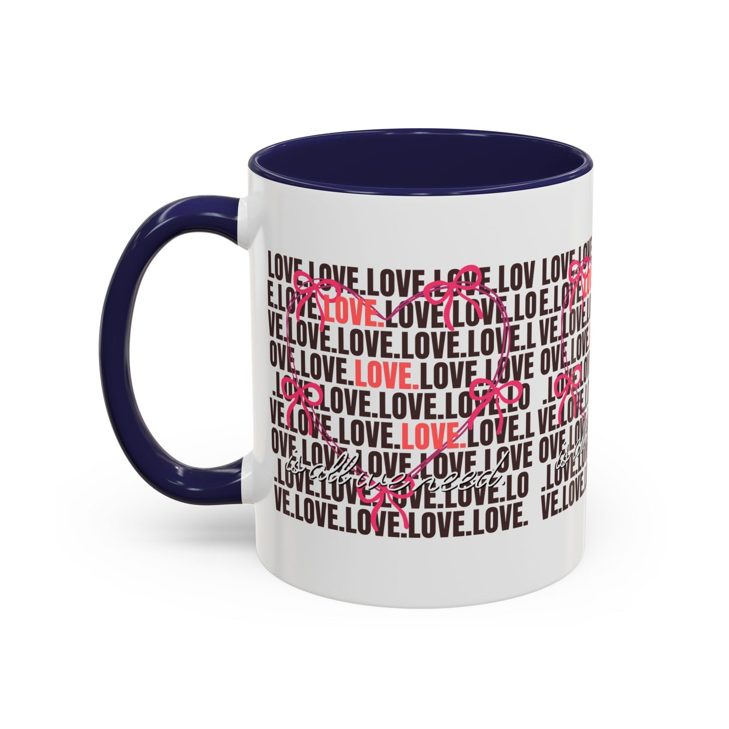 Romantic Love Coffee Mug - Perfect Gift for Anniversary, Valentine's Day, Wedding, Love-Themed Decor, Ceramic Drinkware