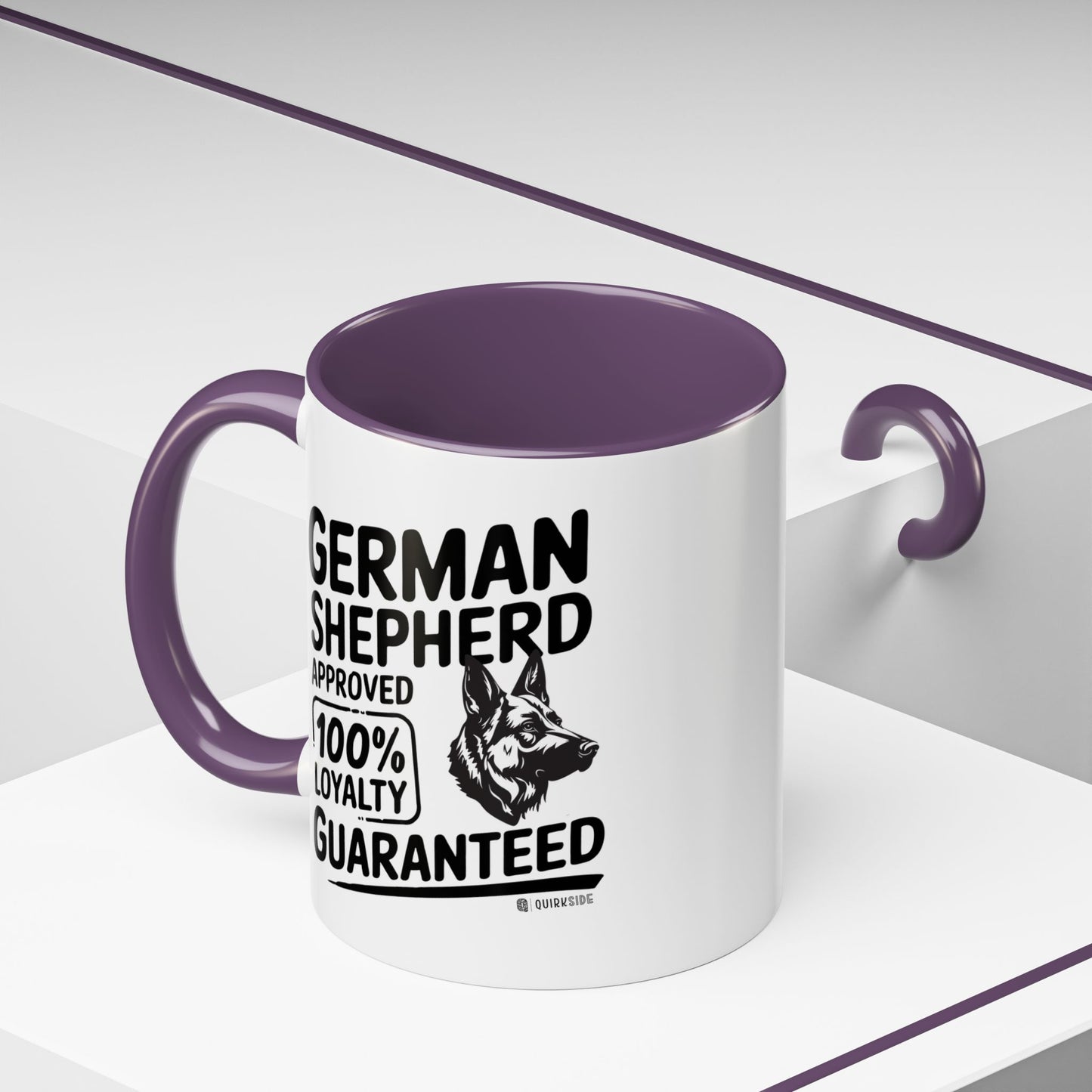 German Shepherd Lover Coffee Mug, Dog Owner Gift, Animal Lover Mug, Pet Parent Gift, Loyalty Guaranteed Mug