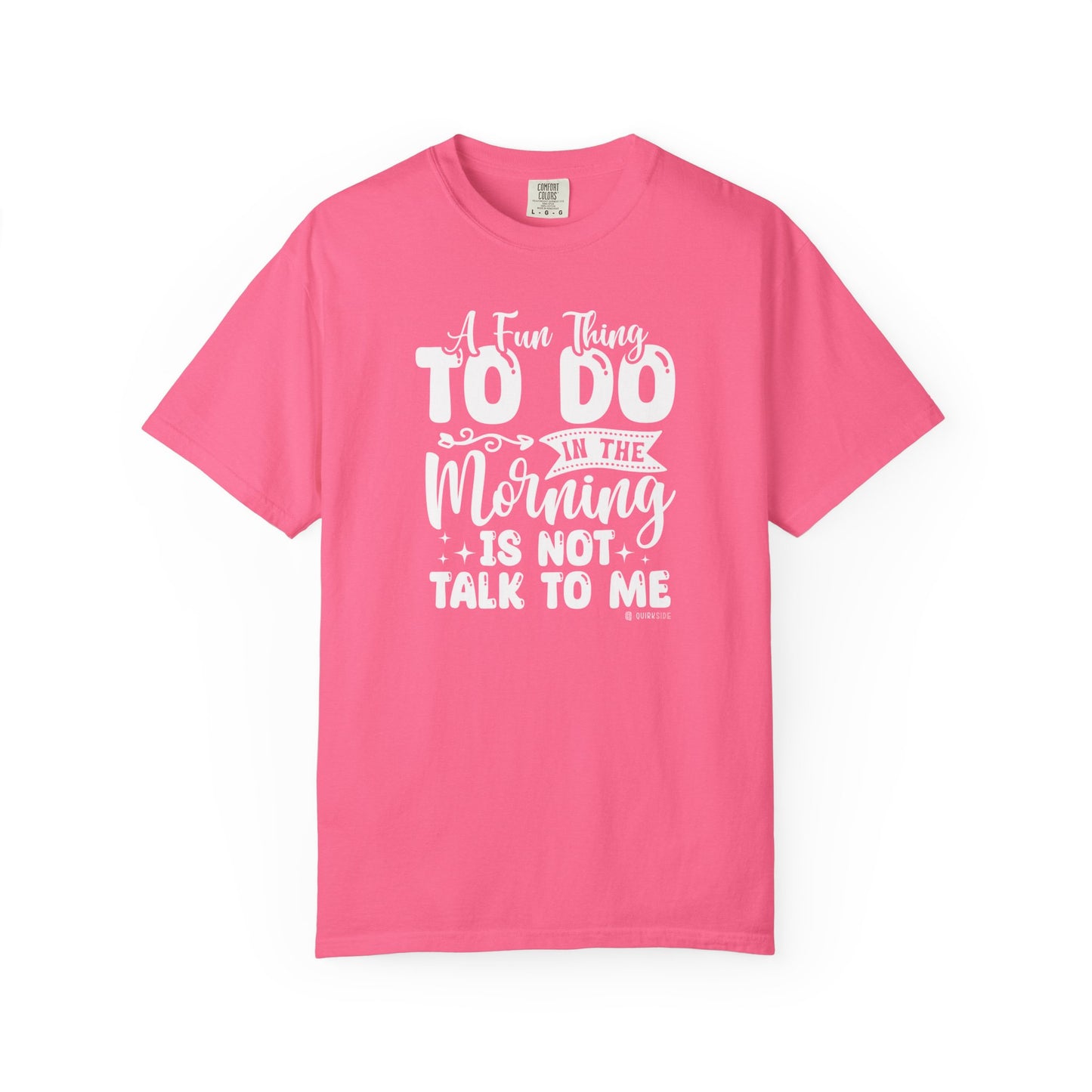 Funny Message Unisex T-shirt, Not a Morning Person Tee, Sleepyhead Shirt, Lazy Day Top, Sarcastic Graphic Tee