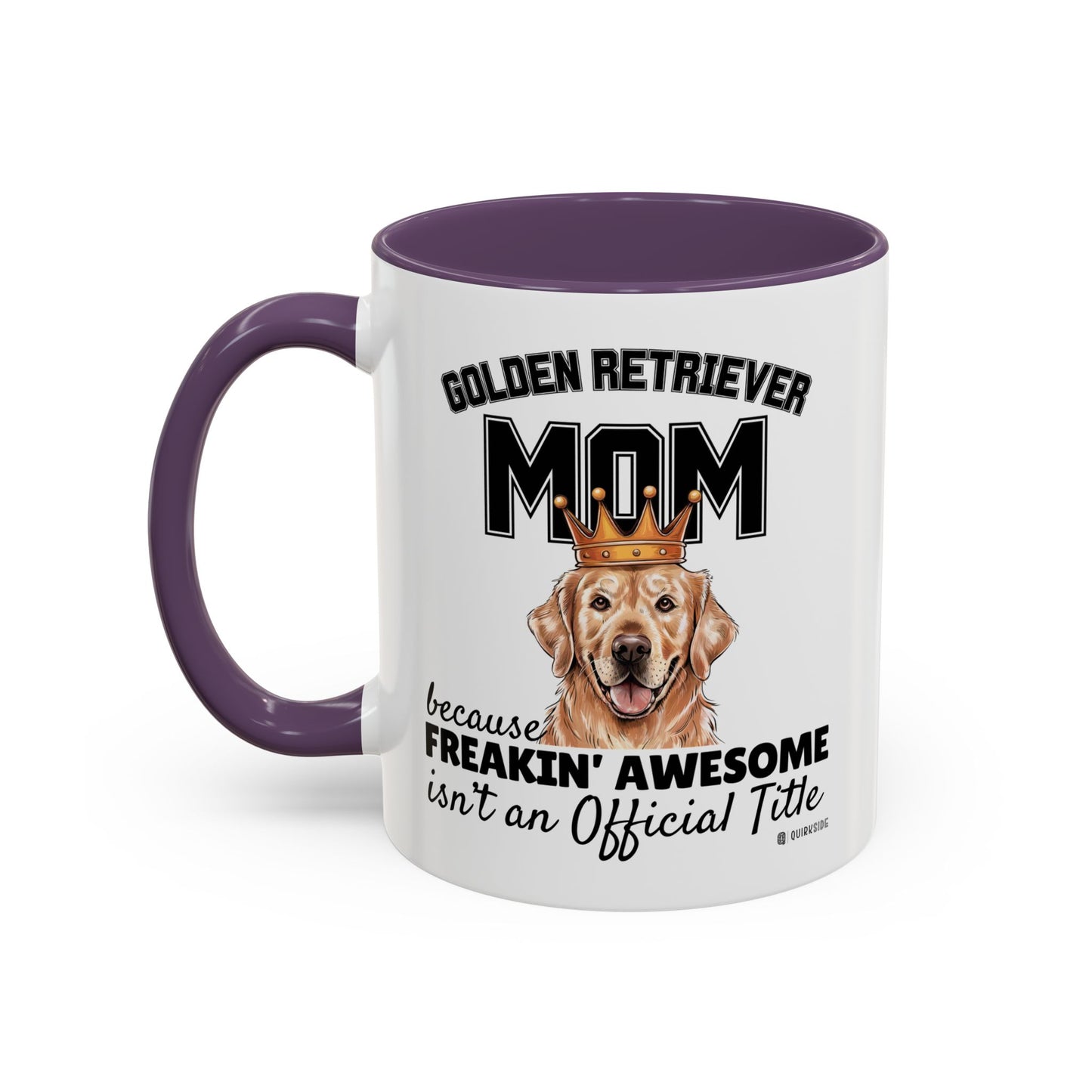 Golden Retriever Mom Coffee Mug - Perfect Gift for Dog Lovers, Pet Owners, Birthday, Mother's Day, Funny Dog Mom Mug