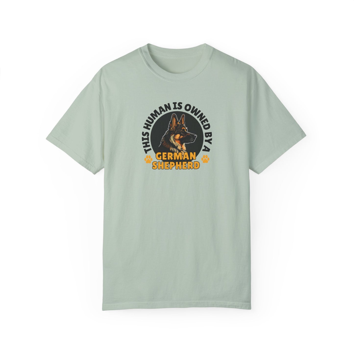 German Shepherd Dog Lover Unisex Garment-Dyed T-shirt, Parent Gift, Funny Dog Tee, Dog Mom Shirt, Gift for Dog Lovers