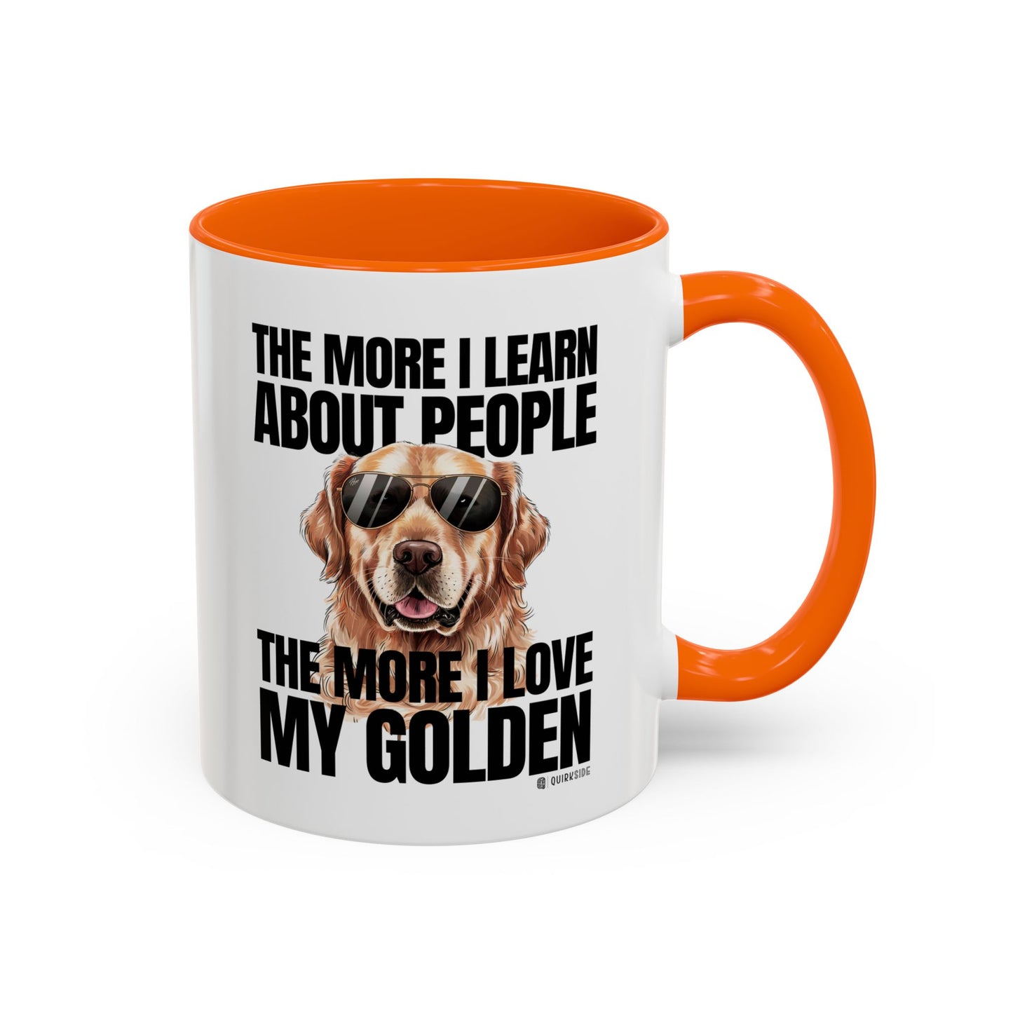 Golden Retriever Love Coffee Mug - Funny Dog Mug, Pet Owner Gift, Personalized Mug, Animal Lover Gift, Birthday Gift