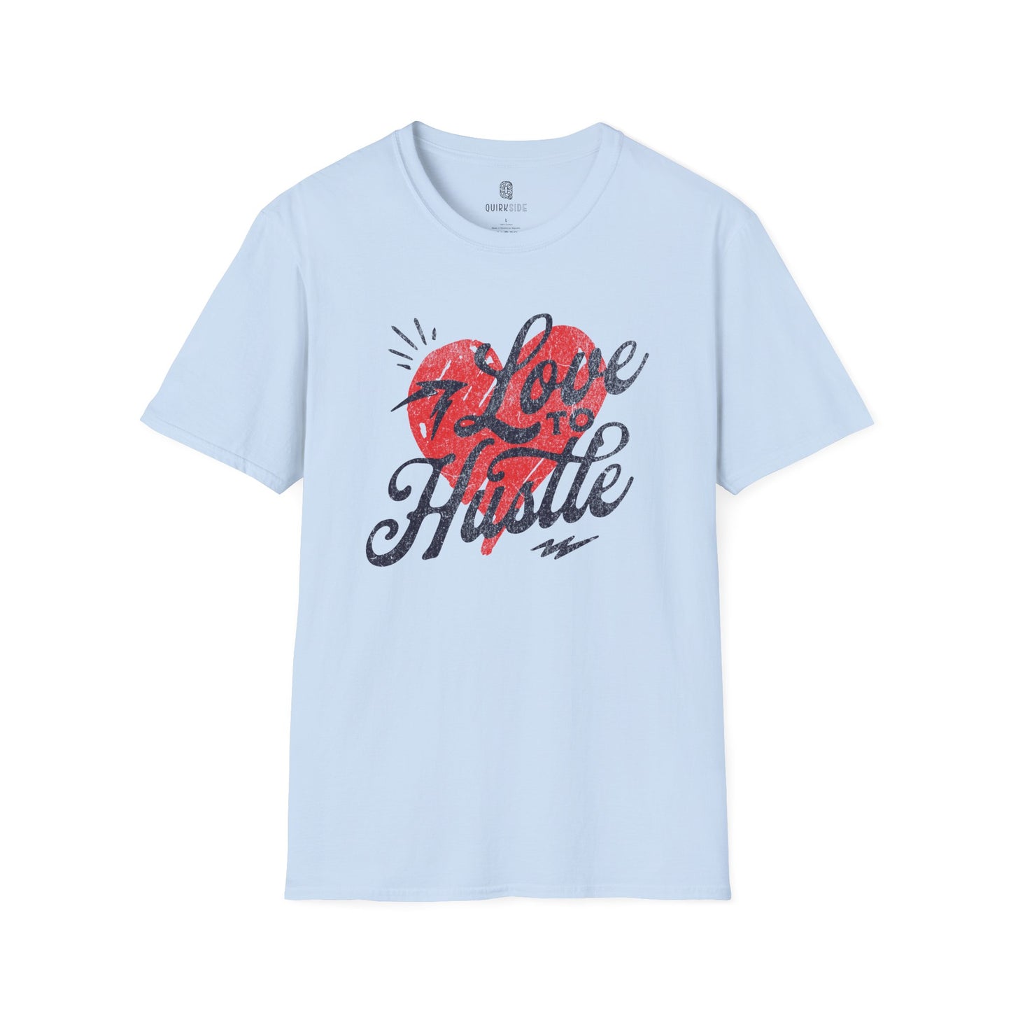 Hustle Vibes T-Shirt, Motivational Tee, Unisex Graphic Shirt, Hustler Apparel, Inspiration Top - Quirkside Creations