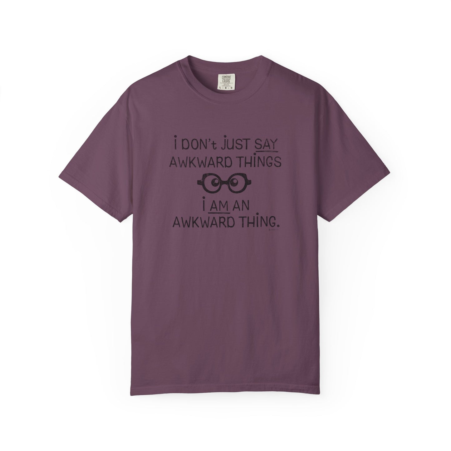 Awkward Thing Unisex T-Shirt, Gift for Millennials, Casual Wear, Humor Shirt, Relaxed Fit T-Shirt