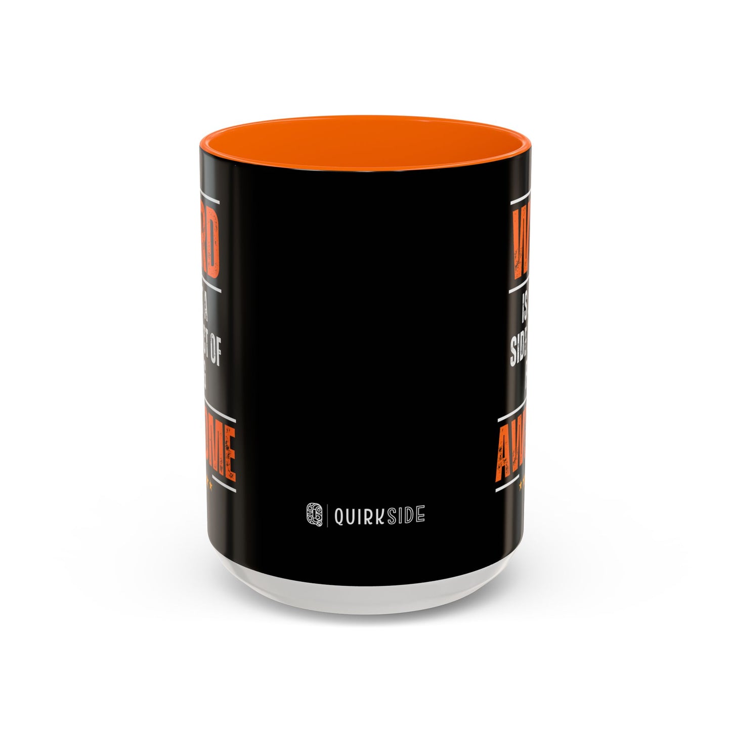 Coffee Mug, Celebrate Uniqueness, Be Awesome, Dare to be Different, Accent Mug, 11oz, 15oz - Quirkside Creations
