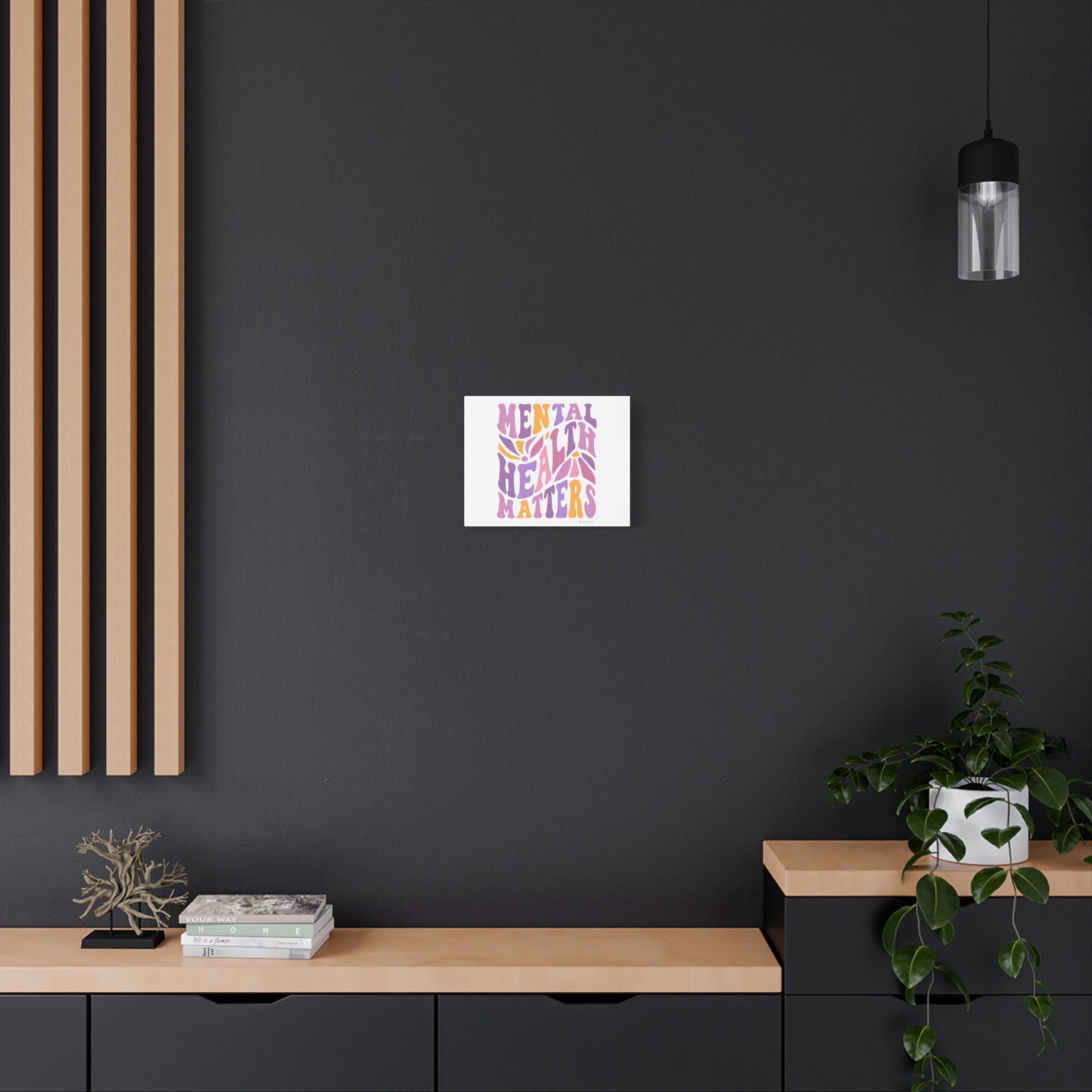 Mental Health Matters Canvas Art