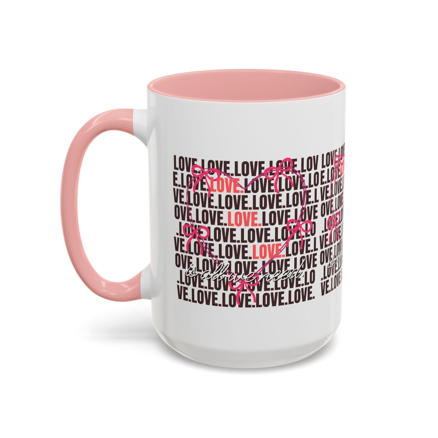 Romantic Love Coffee Mug - Perfect Gift for Anniversary, Valentine's Day, Wedding, Love-Themed Decor, Ceramic Drinkware
