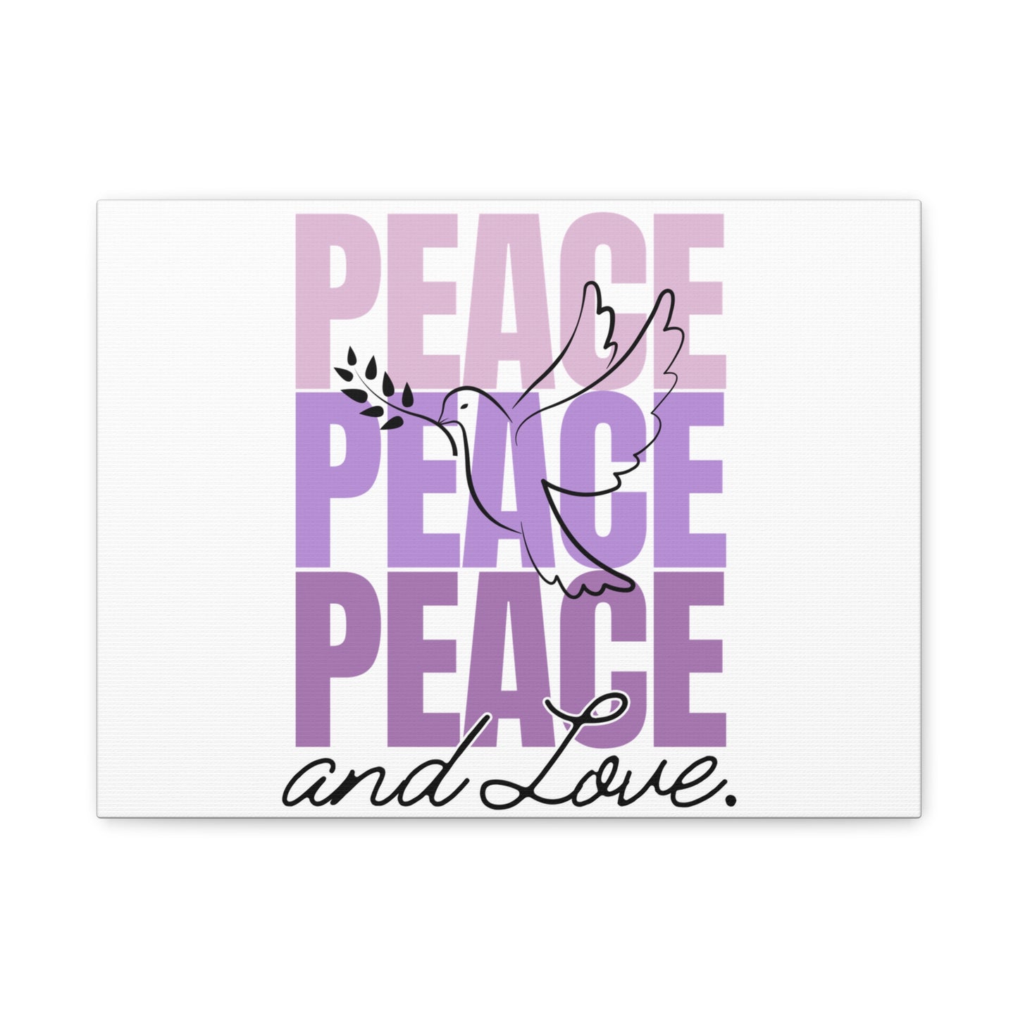 Peaceful Dove Canvas Wall Art, Inspirational Home Decor, Gift for Peace Lovers, Serenity Decor, Modern Art, Gift for Holidays