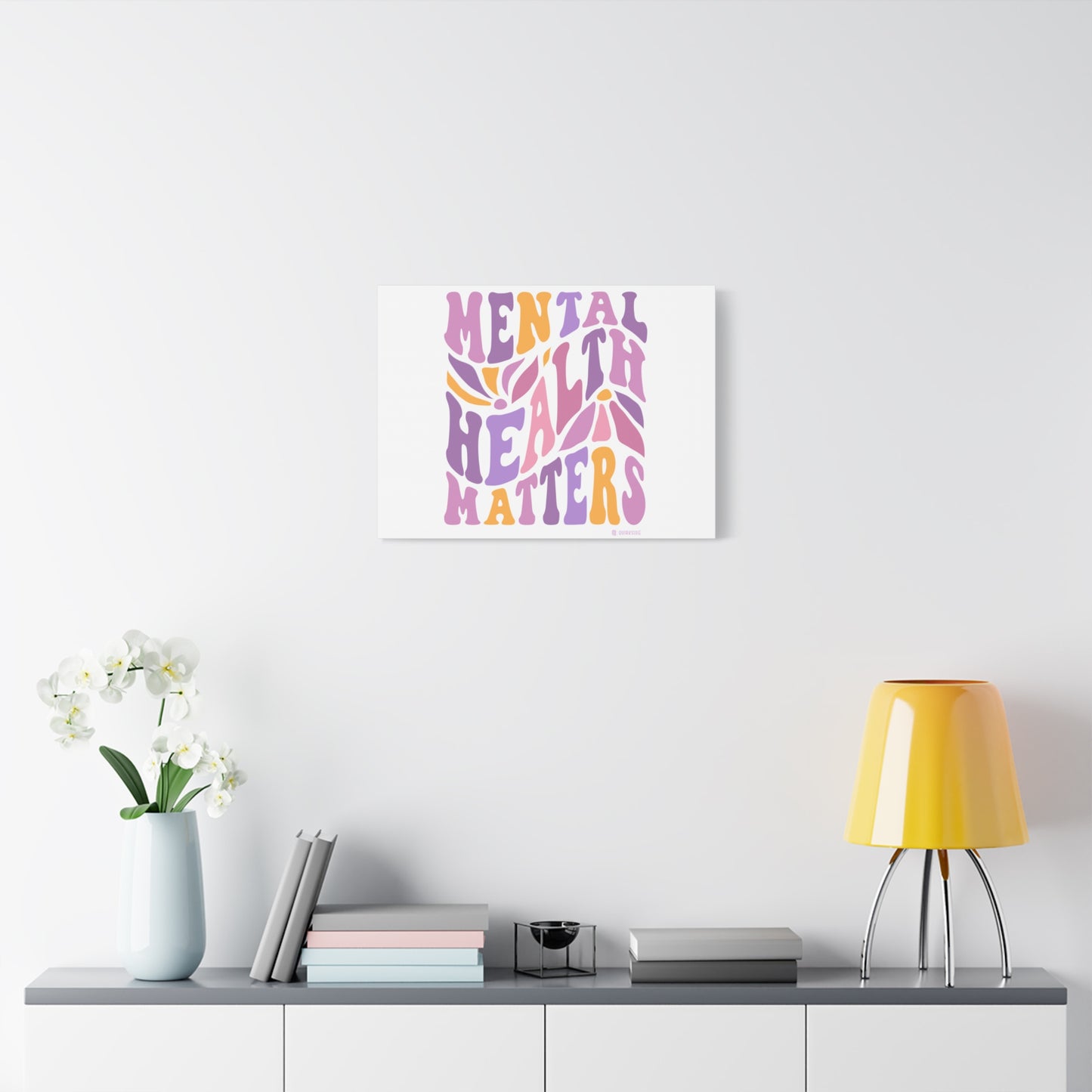 Mental Health Matters Canvas Art