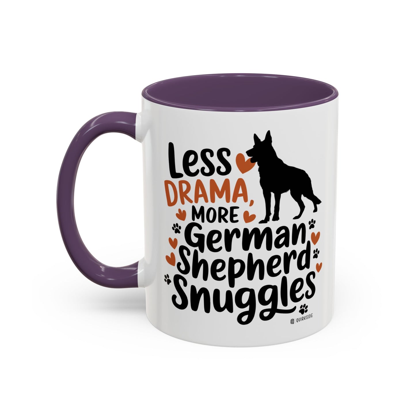 German Shepherd Love Mug | Accent Coffee Mug | Dog Mom Gift | Pet Owner Gift | Animal Lover Coffee Mug | Funny Dog Mug