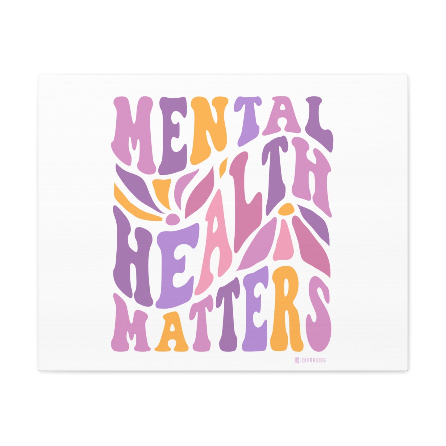 Mental Health Matters Canvas Art