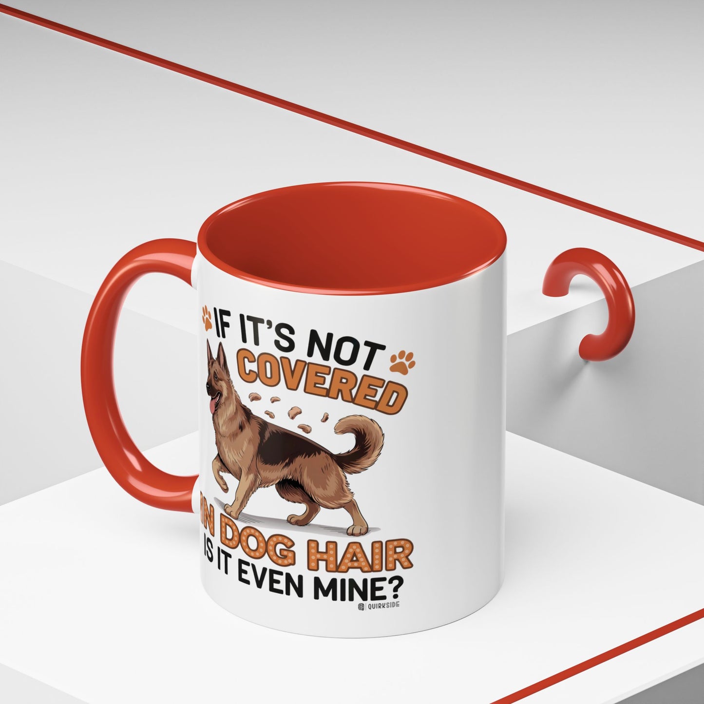 Dog Hair Lover's Coffee Mug | Funny Pet Mug | Gifts for Dog Owners | Cute Pet Lover Gift | Animal Lover Coffee Cup | Dog Mom Mug