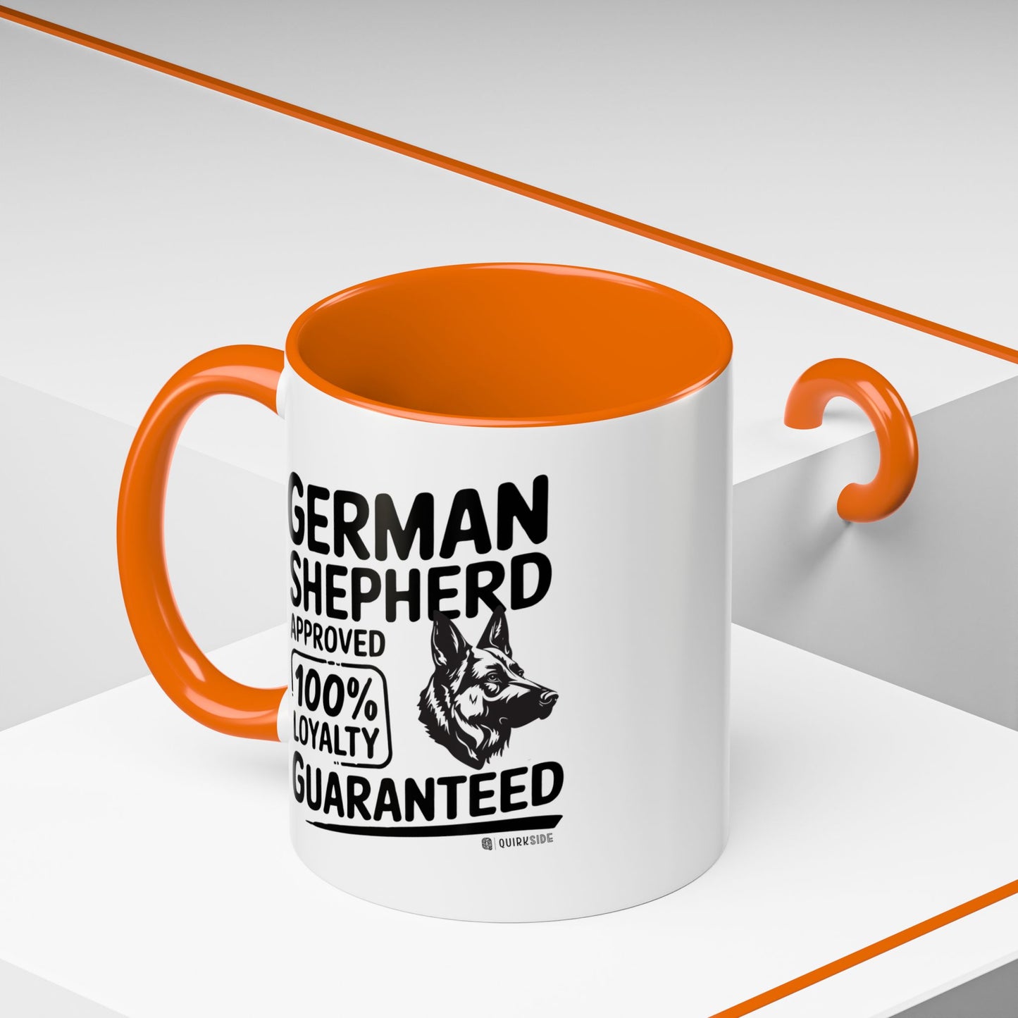 German Shepherd Lover Coffee Mug, Dog Owner Gift, Animal Lover Mug, Pet Parent Gift, Loyalty Guaranteed Mug