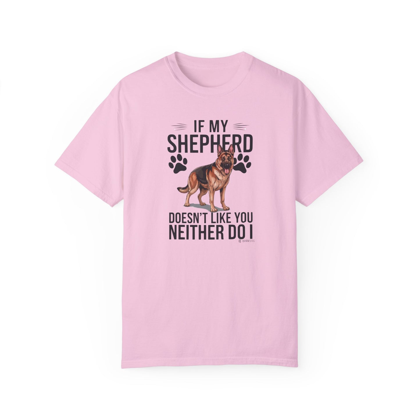 German Shepherd Dog Lover Unisex Garment-Dyed T-shirt, Parent Gift, Funny Dog Tee, Dog Mom Shirt, Gift for Dog Lovers