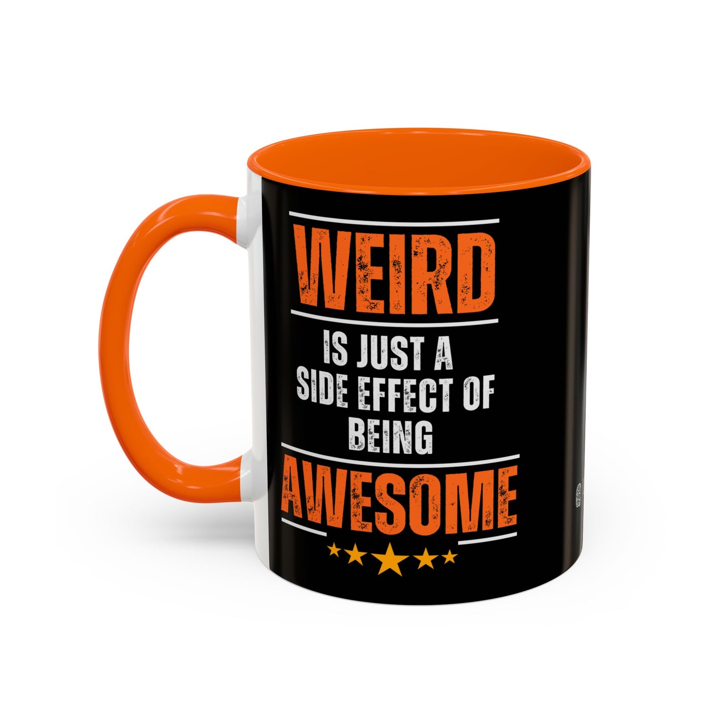 Coffee Mug, Celebrate Uniqueness, Be Awesome, Dare to be Different, Accent Mug, 11oz, 15oz - Quirkside Creations