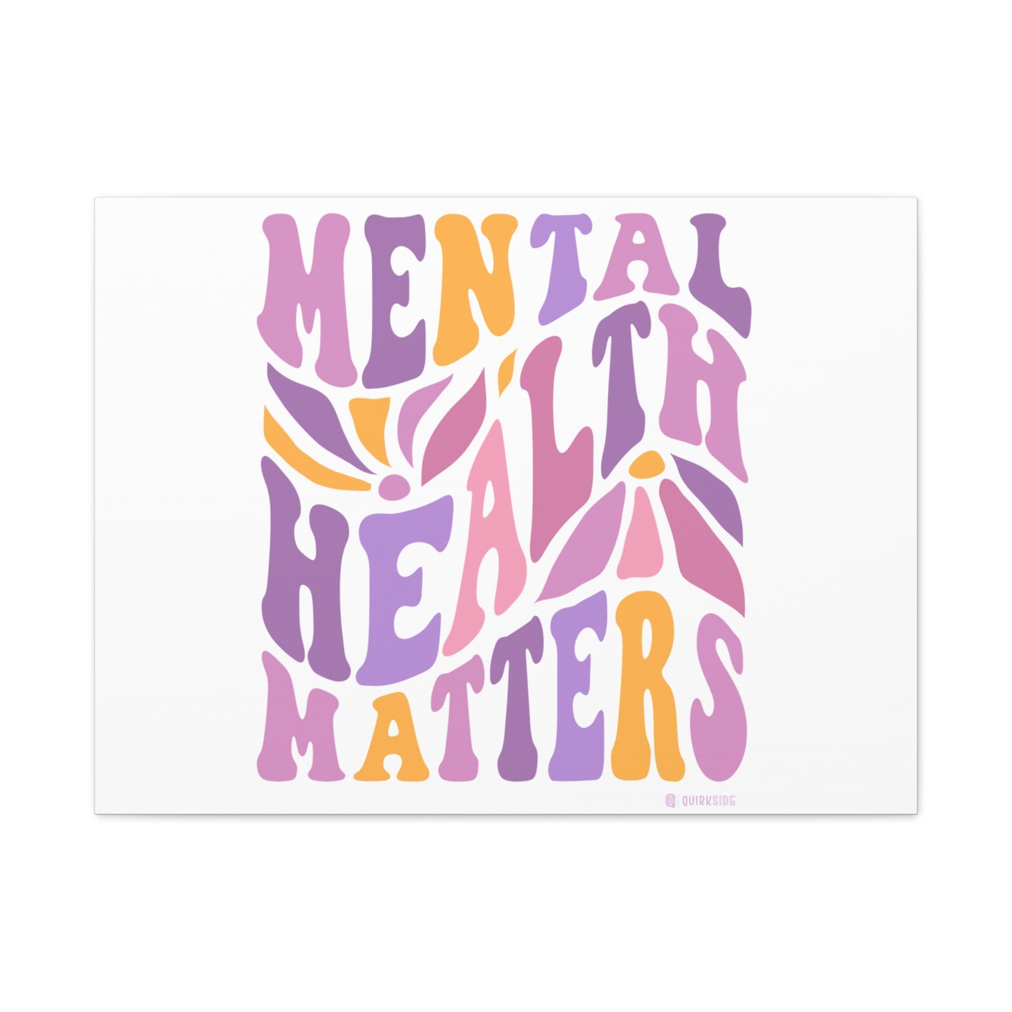 Mental Health Matters Canvas Art