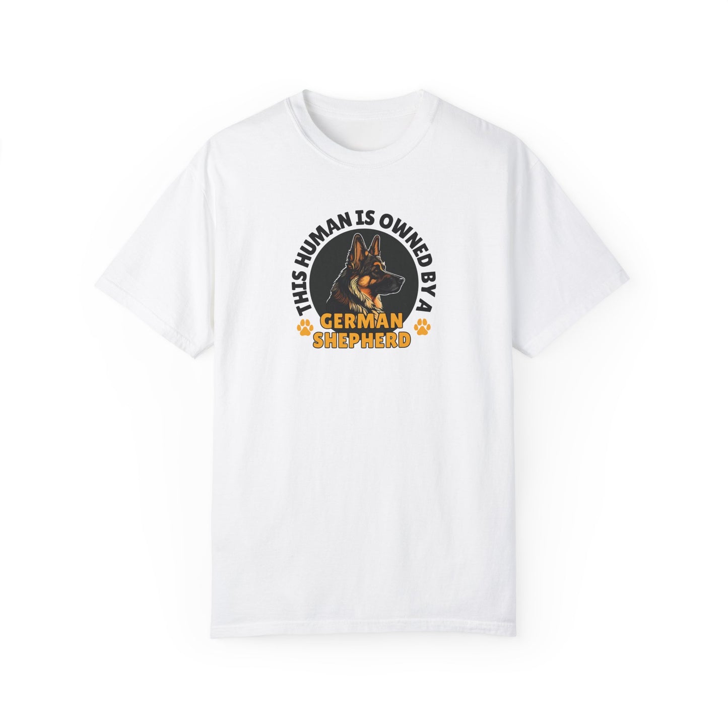 German Shepherd Dog Lover Unisex Garment-Dyed T-shirt, Parent Gift, Funny Dog Tee, Dog Mom Shirt, Gift for Dog Lovers
