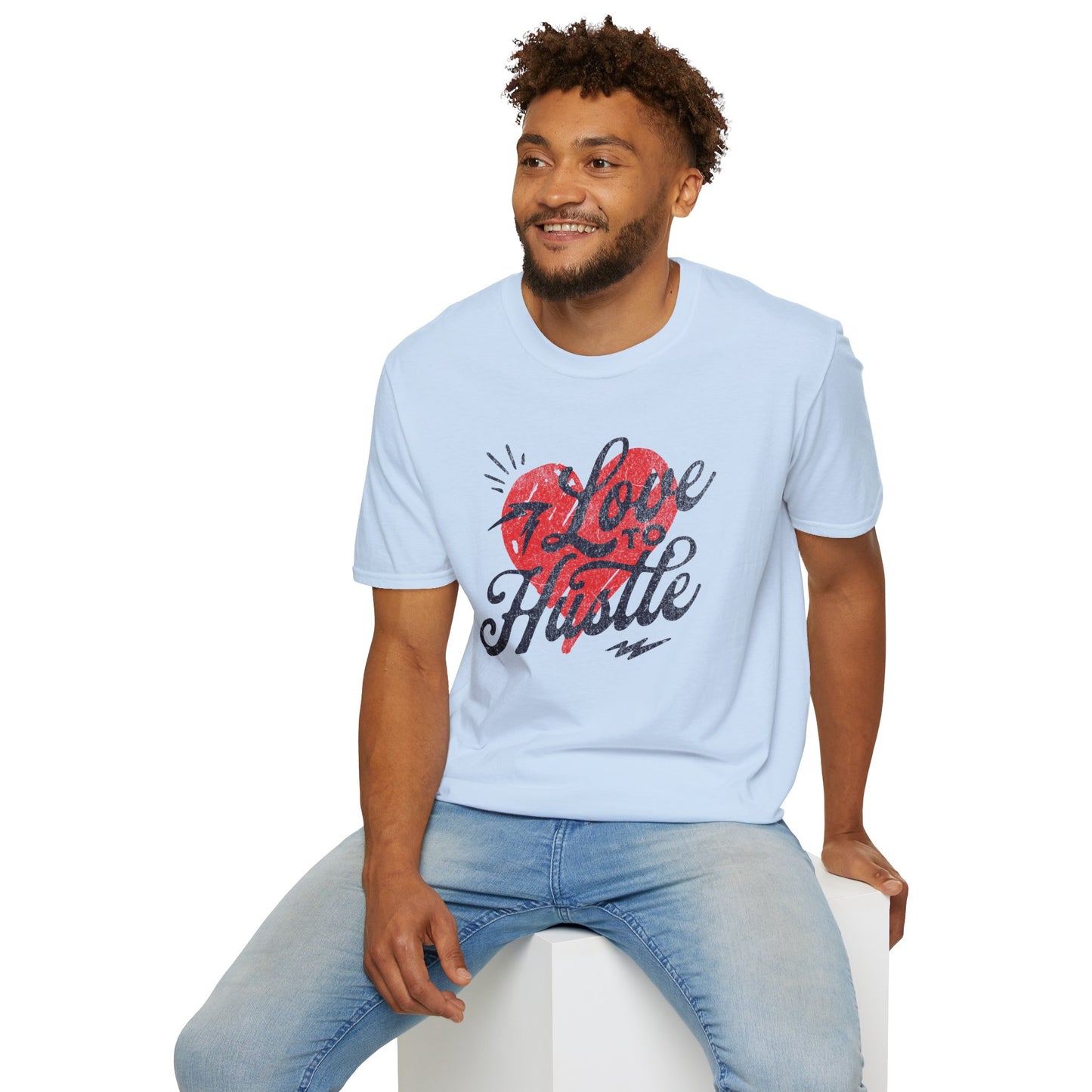 Hustle Vibes T-Shirt, Motivational Tee, Unisex Graphic Shirt, Hustler Apparel, Inspiration Top - Quirkside Creations
