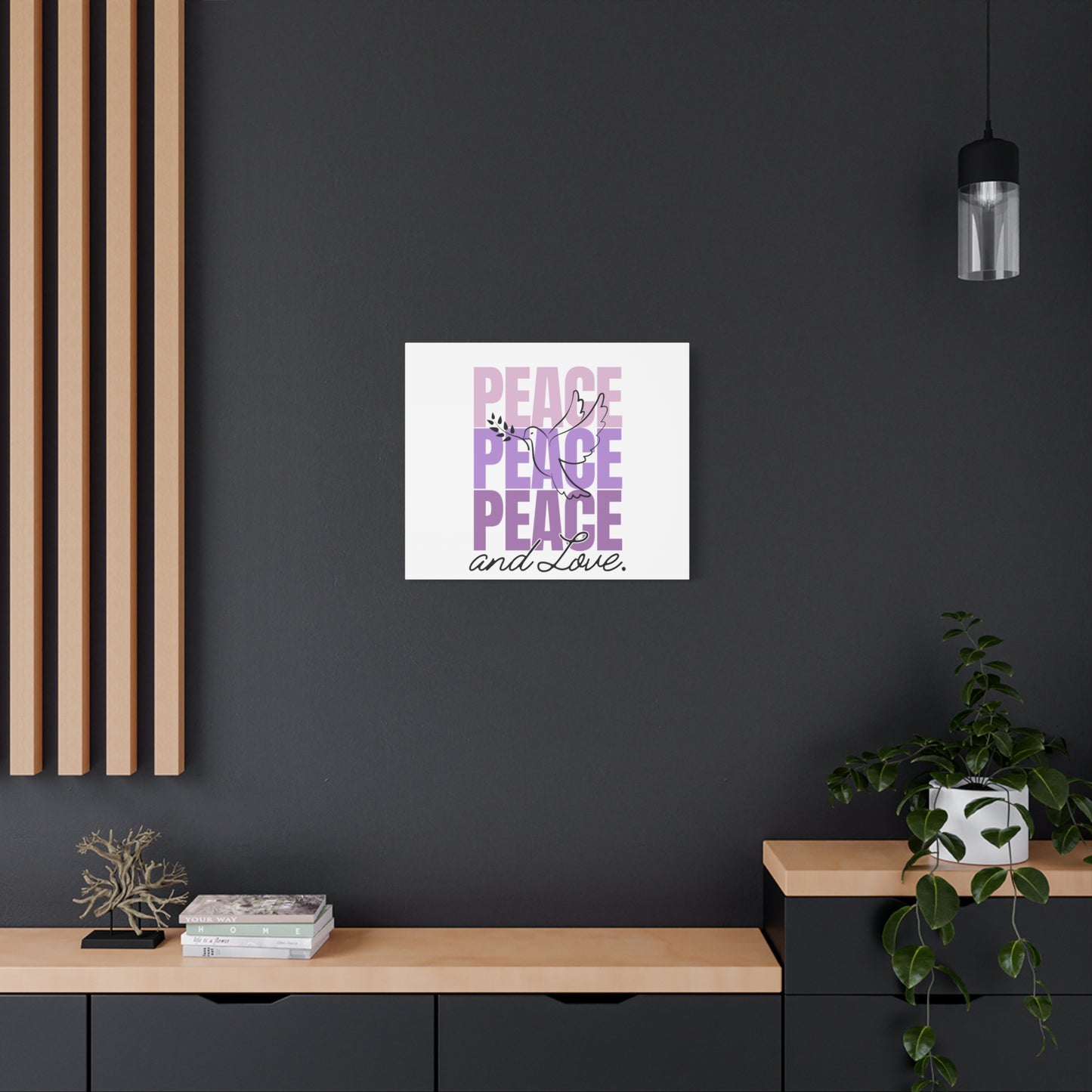 Peaceful Dove Canvas Wall Art, Inspirational Home Decor, Gift for Peace Lovers, Serenity Decor, Modern Art, Gift for Holidays
