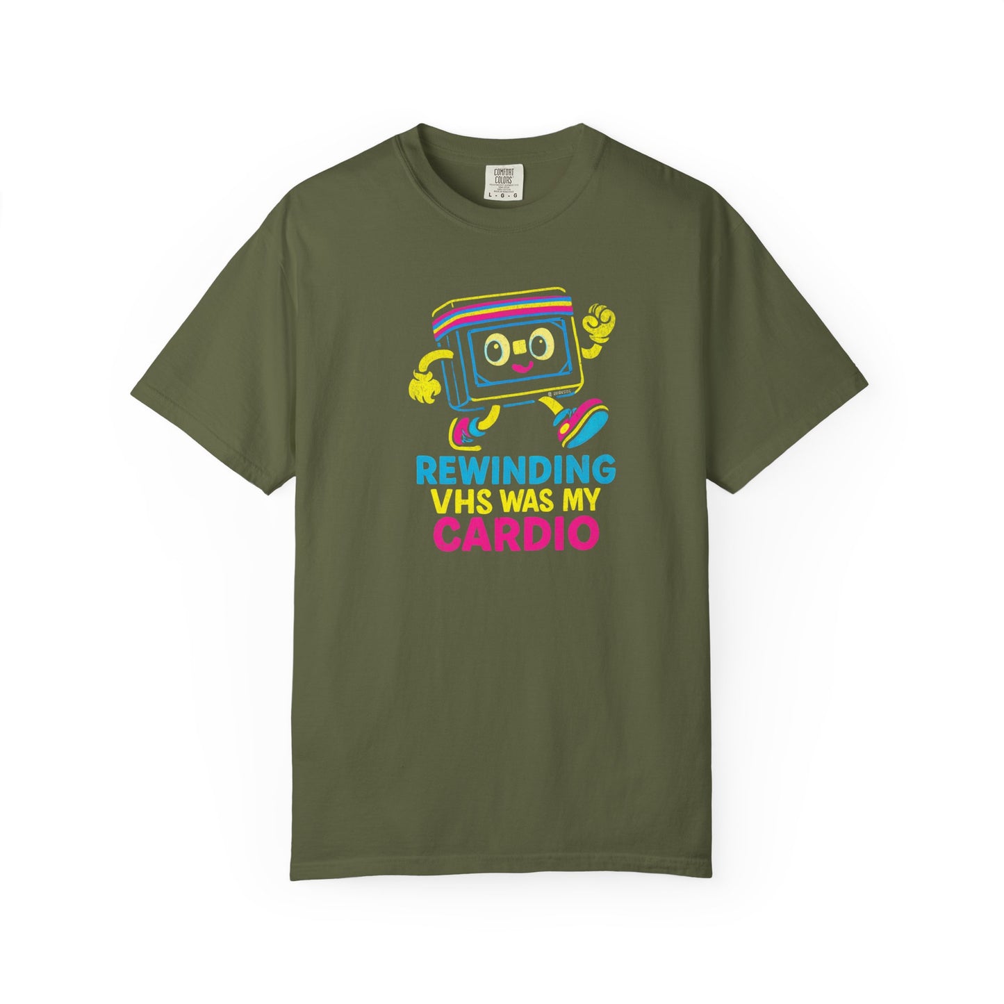 Retro VHS Cardio Unisex T-Shirt, Vintage Fitness Tee, Funny Gift, 80s Nostalgia Apparel, Movie Buff Shirt