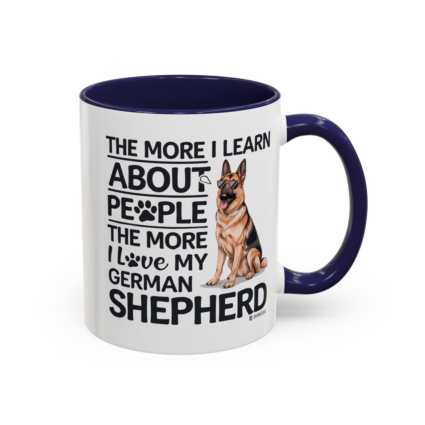 German Shepherd Love Coffee Mug, Dog Lover Gift, Pet Owner Mug, Birthday Gift, Animal Lover, Personalized Mug