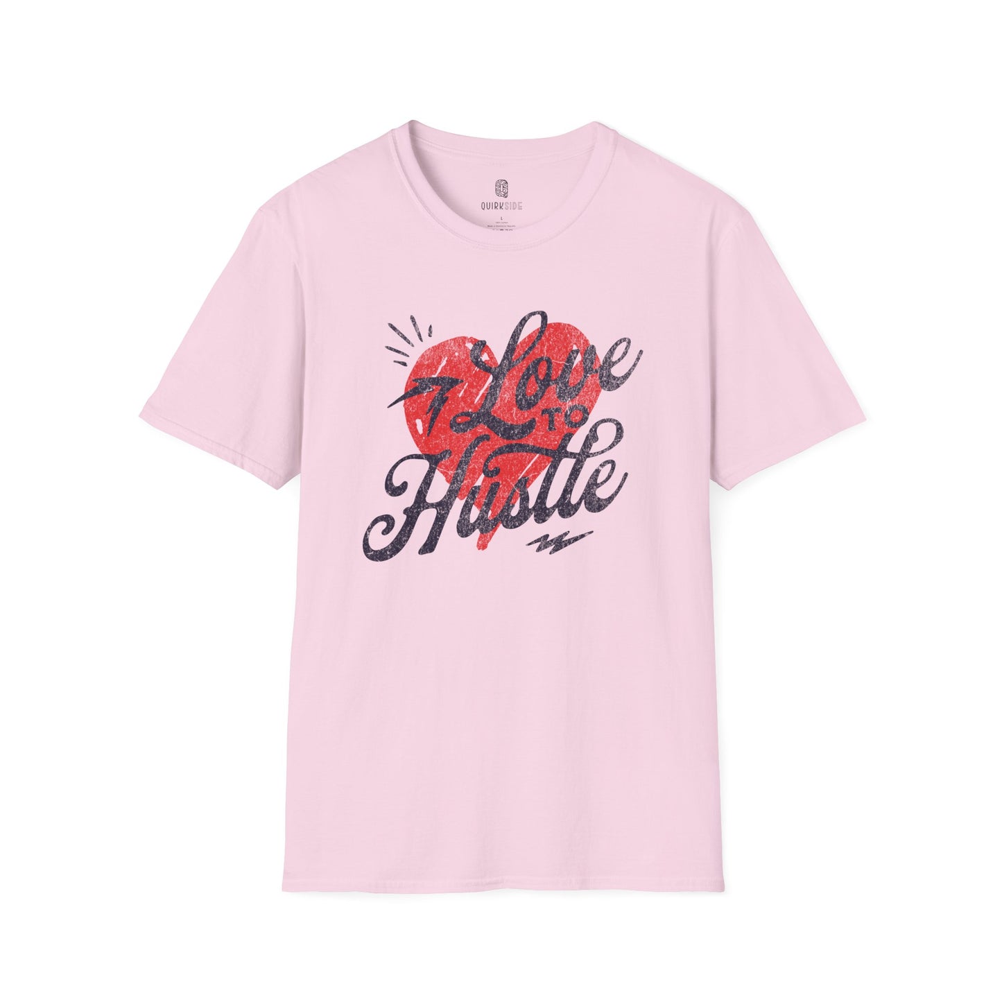 Hustle Vibes T-Shirt, Motivational Tee, Unisex Graphic Shirt, Hustler Apparel, Inspiration Top - Quirkside Creations