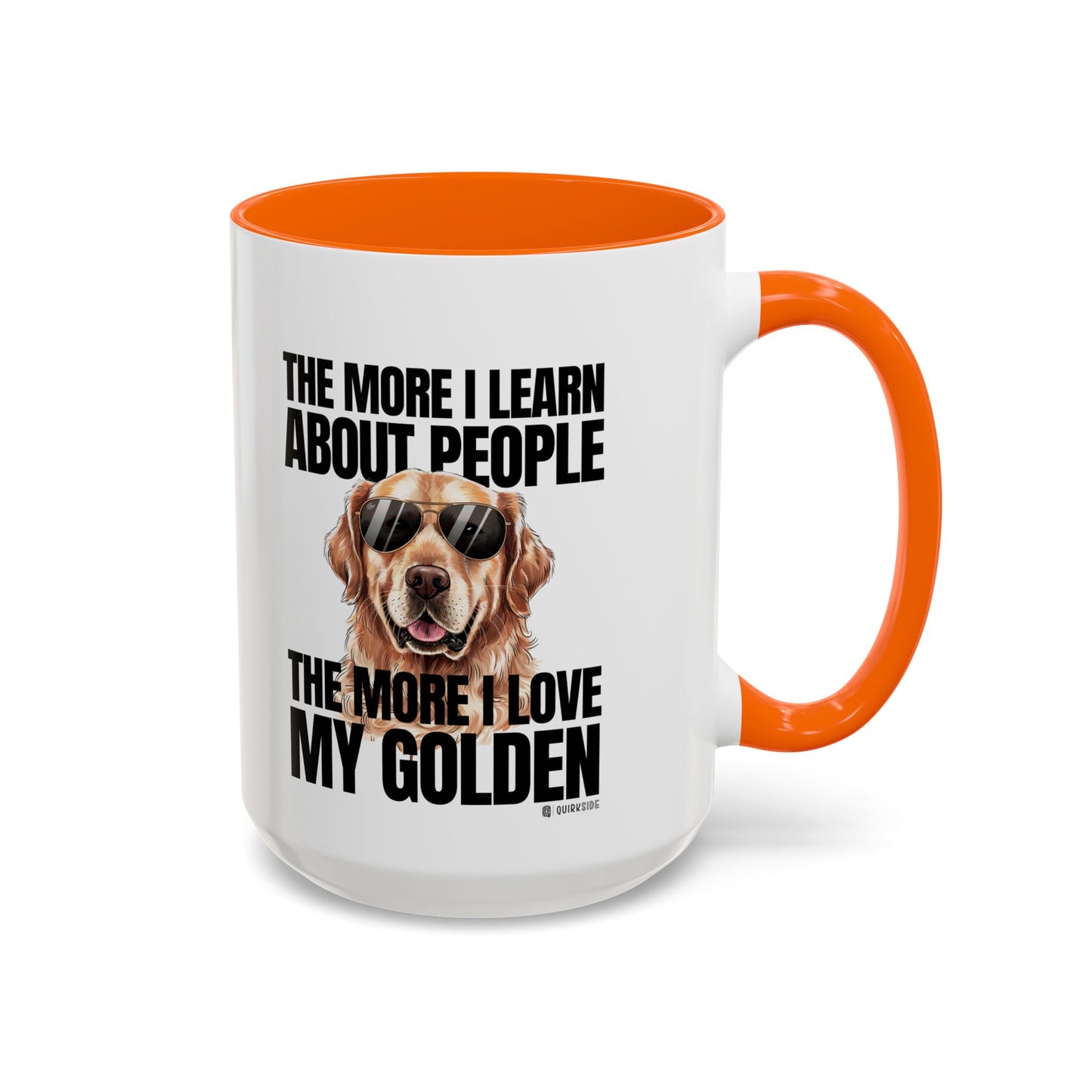 Golden Retriever Love Coffee Mug - Funny Dog Mug, Pet Owner Gift, Personalized Mug, Animal Lover Gift, Birthday Gift