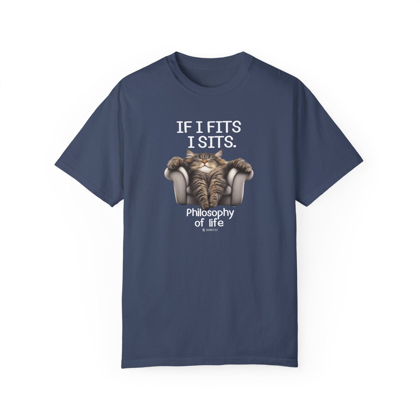 Lazy Cat Tee, Funny Cat Lover Shirt, Feline Fan Top, Cat Owner Gift, Cat Mom Shirt, Cat Dad Tee, Cat Lady Gift, Cat Print T-shirt