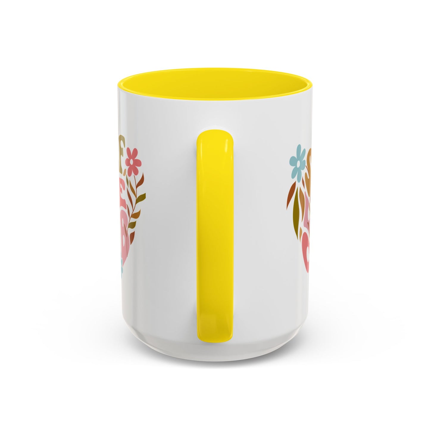 Self Love Club Coffee Mug - Empowering Floral Design, Great for Gifts, Self-Care, Friends, Motivational Mugs