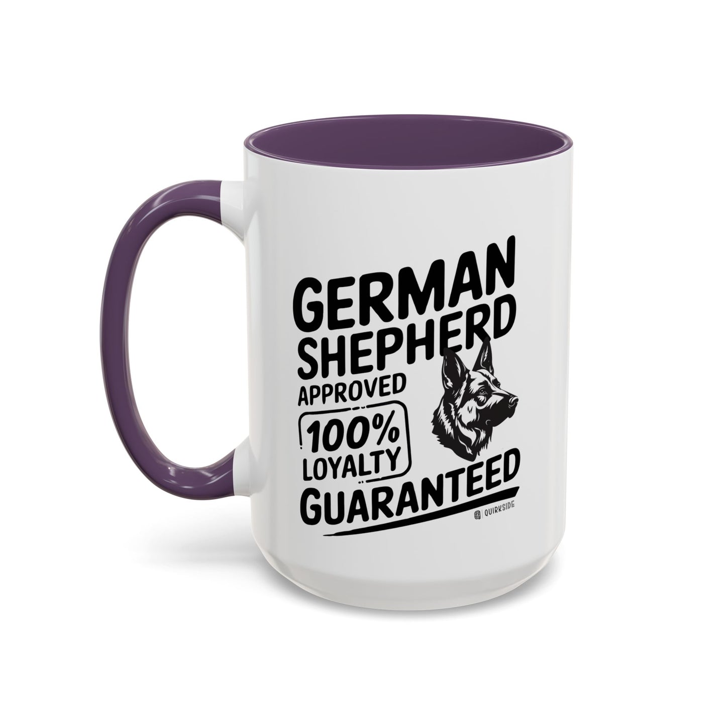 German Shepherd Lover Coffee Mug, Dog Owner Gift, Animal Lover Mug, Pet Parent Gift, Loyalty Guaranteed Mug