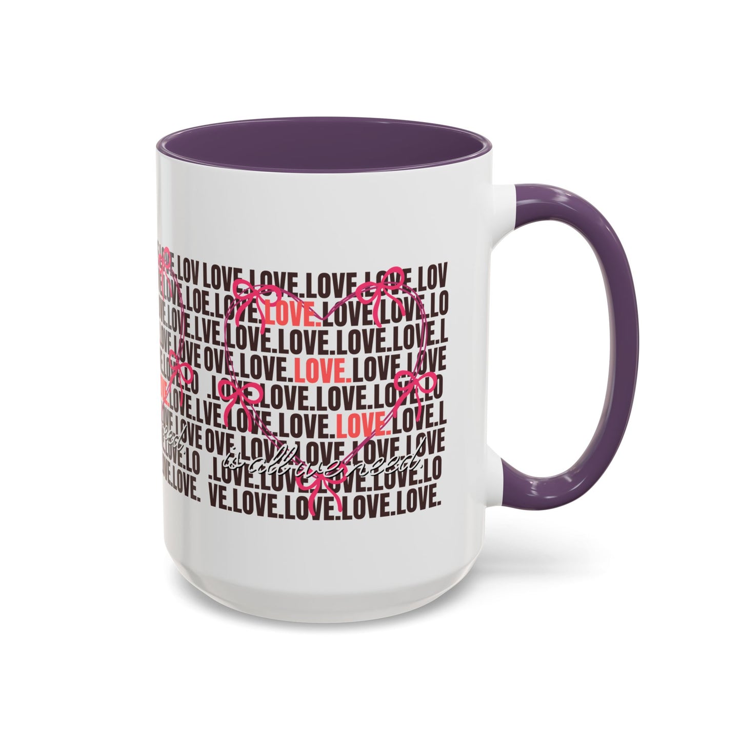 Romantic Love Coffee Mug - Perfect Gift for Anniversary, Valentine's Day, Wedding, Love-Themed Decor, Ceramic Drinkware