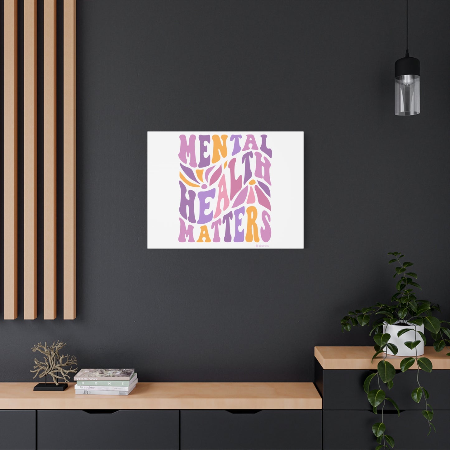 Mental Health Matters Canvas Art