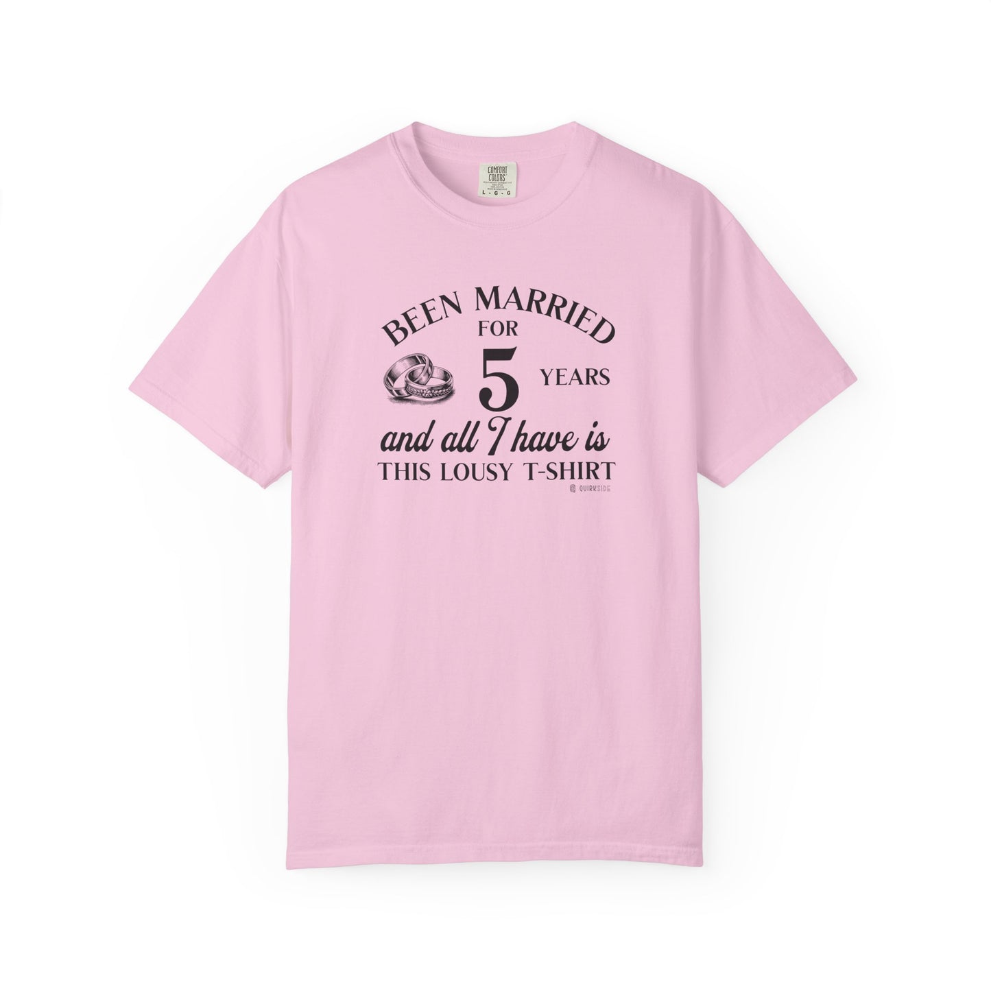 Hilarious Marriage Celebration T-shirt, Customizable Unisex Tee for Anniversary, Funny Gift, Humor Shirt, Wicked Sense of Humor Top