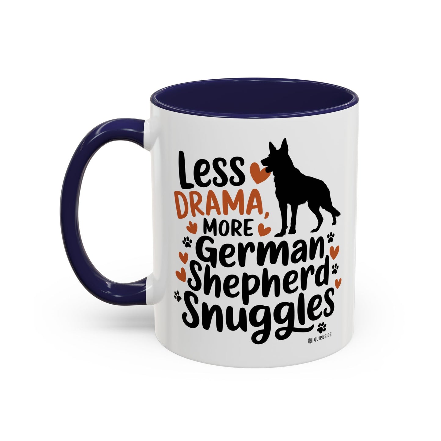 German Shepherd Love Mug | Accent Coffee Mug | Dog Mom Gift | Pet Owner Gift | Animal Lover Coffee Mug | Funny Dog Mug