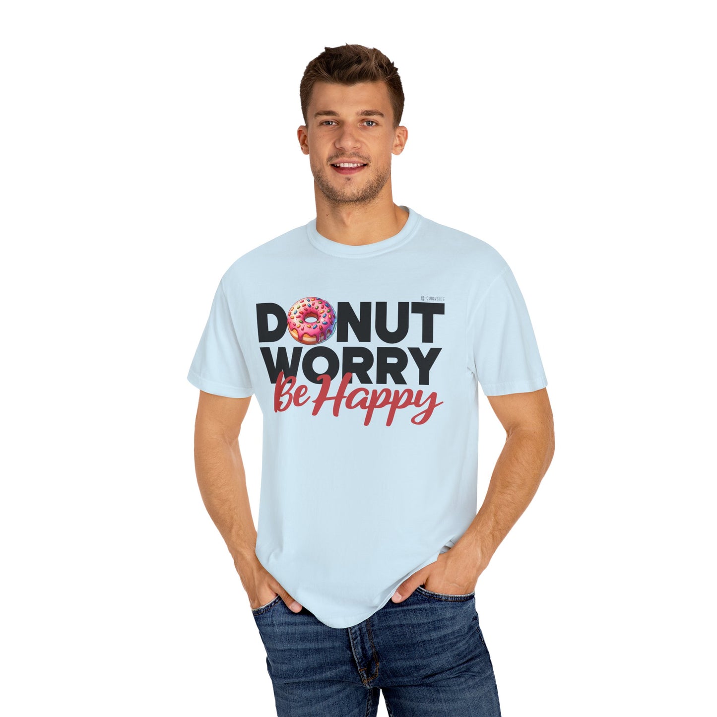 Donut Lover Unisex T-Shirt, Food Lover Graphic Tee, Comfortable Top, Funny Bakery Shirt, Casual Apparel - Quirkside Creations