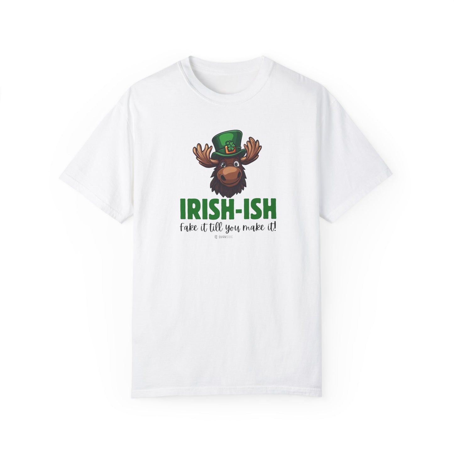 Irish Humor Unisex T-shirt, St Patricks Day Tee, Funny Irish Shirt, Shamrock Celebration Top, Green Clover Clothing