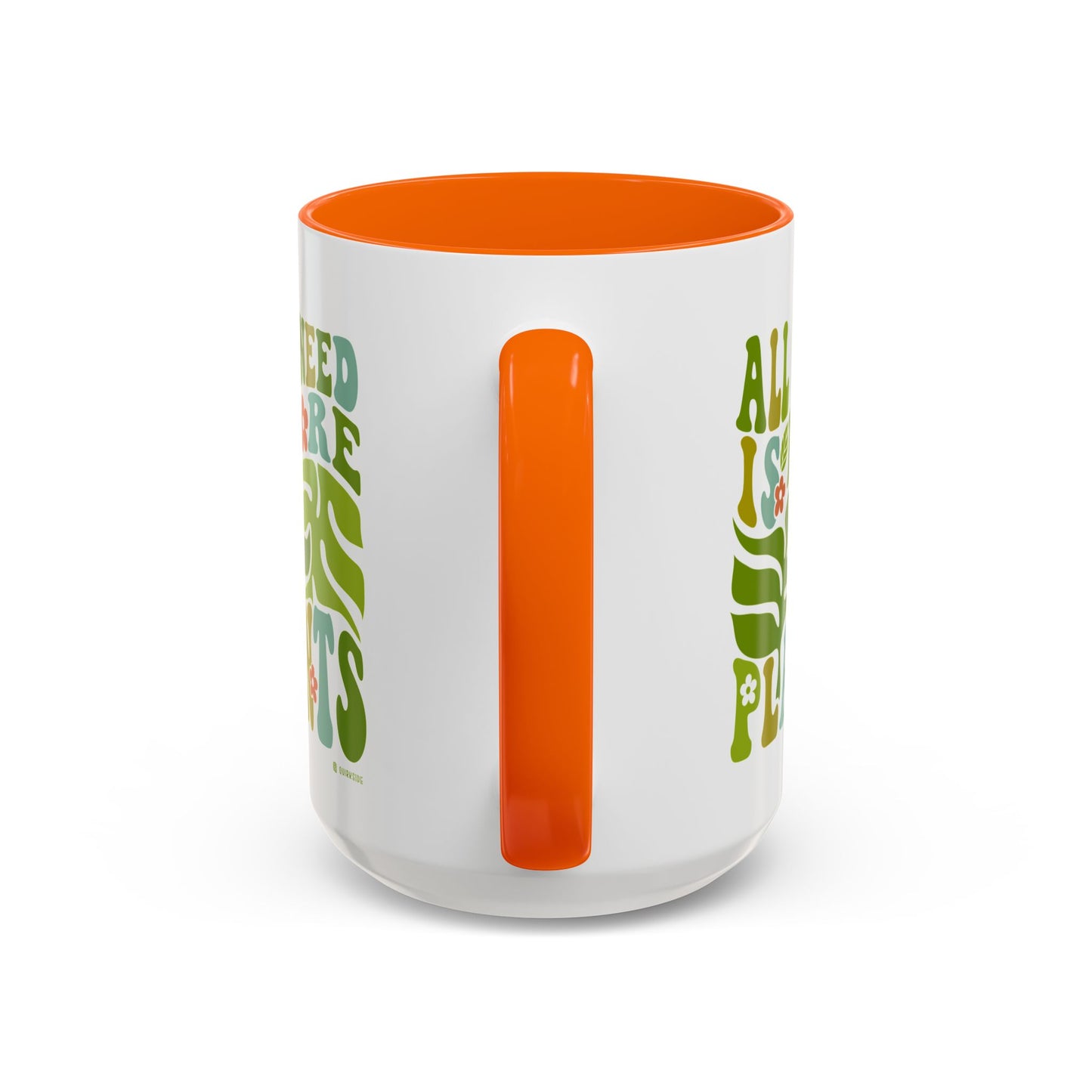 Botanical Coffee Mug - All I Need is More Plants, Plant Lover Gift, Home Decor, Gardening Mug, Eco-Friendly Coffee Cup