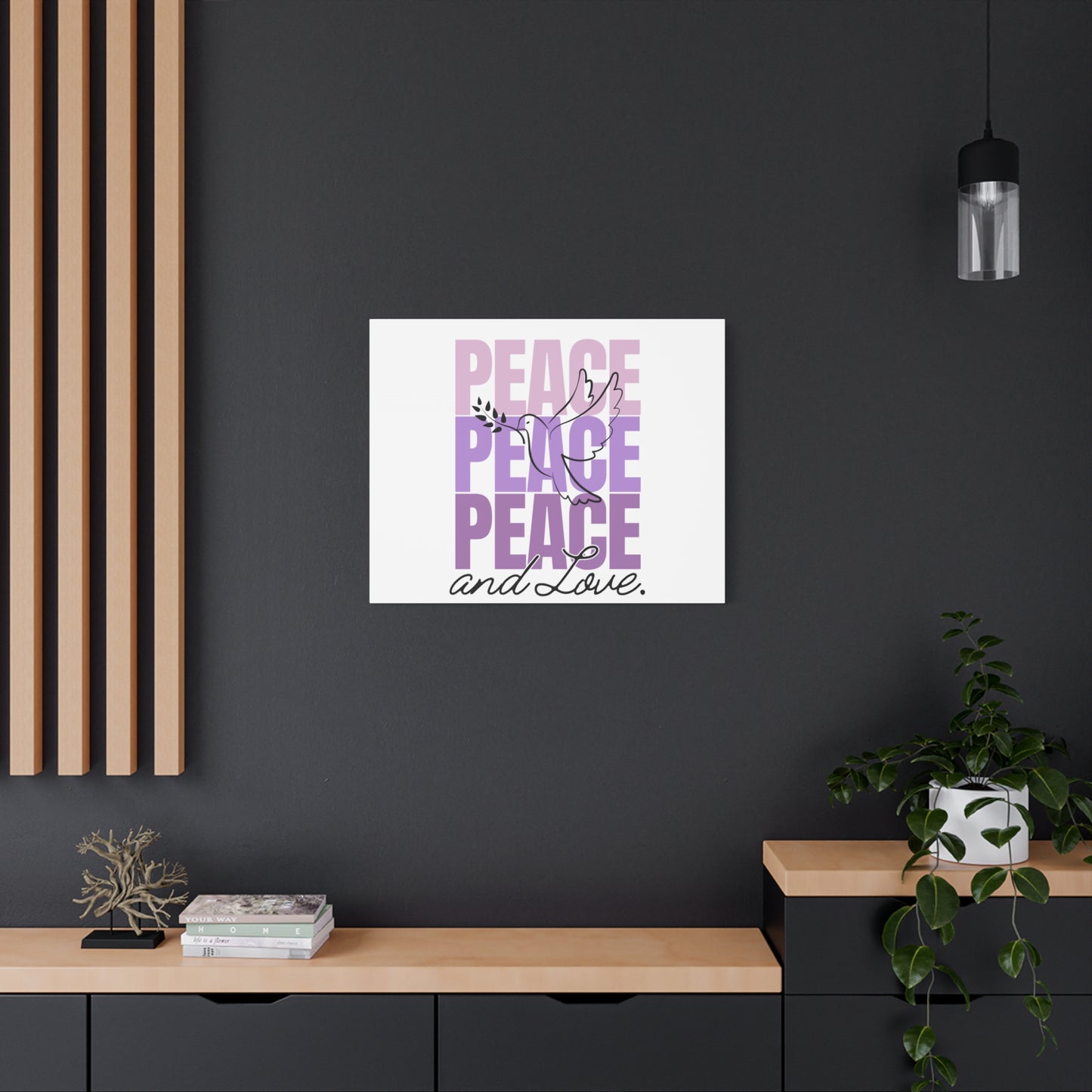 Peaceful Dove Canvas Wall Art, Inspirational Home Decor, Gift for Peace Lovers, Serenity Decor, Modern Art, Gift for Holidays