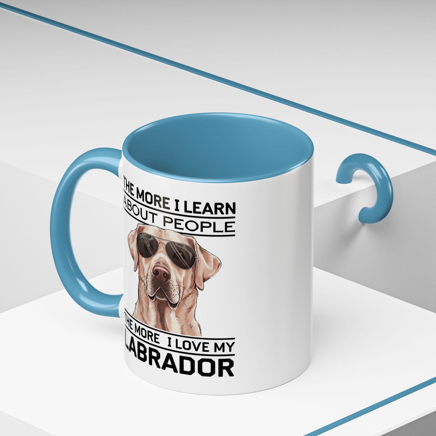 Labrador Coffee Mug - Cute Dog Lover Gift, Funny Pet Lover Cup, Labrador Owner Birthday, Dog Mom, Unique Animal Lover Present