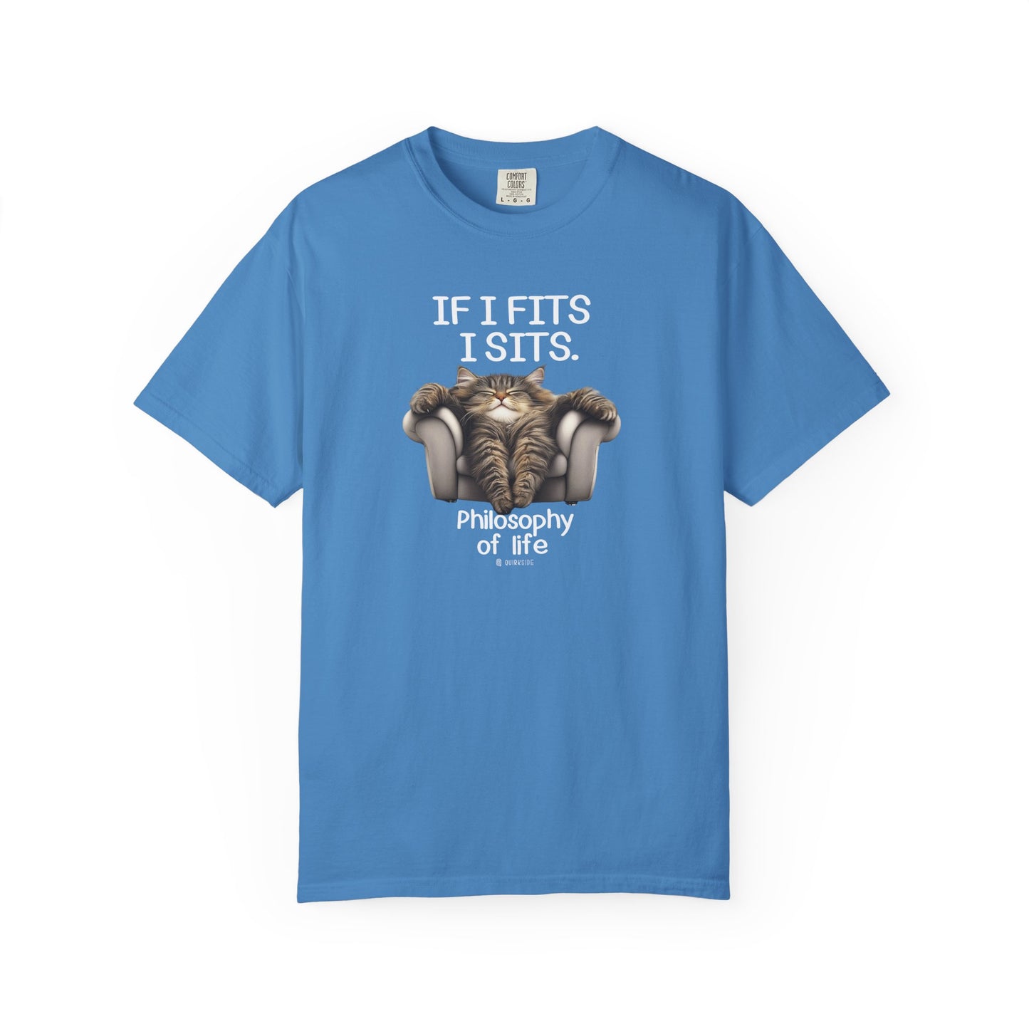 Lazy Cat Tee, Funny Cat Lover Shirt, Feline Fan Top, Cat Owner Gift, Cat Mom Shirt, Cat Dad Tee, Cat Lady Gift, Cat Print T-shirt