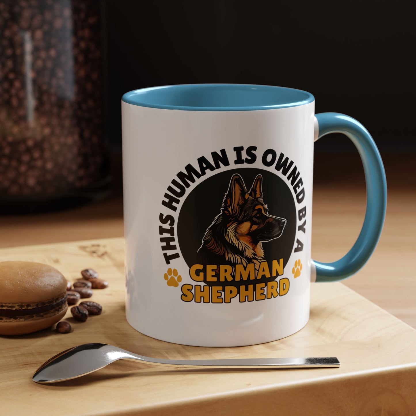 German Shepherd Owner Coffee Mug | Pet Lover Gift | Dog Mom Mug | Cute Animal Mug | Animal Lover Coffee Cup | Pet Parent Gift