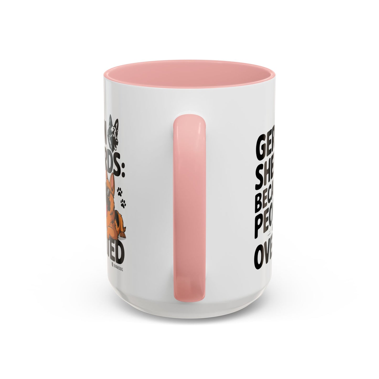 German Shepherds Coffee Mug - Funny Dog Lover Gift, Pet Parent Humor, Animal Lover Decor, Unique Holiday Present, Dog Breed Lovers