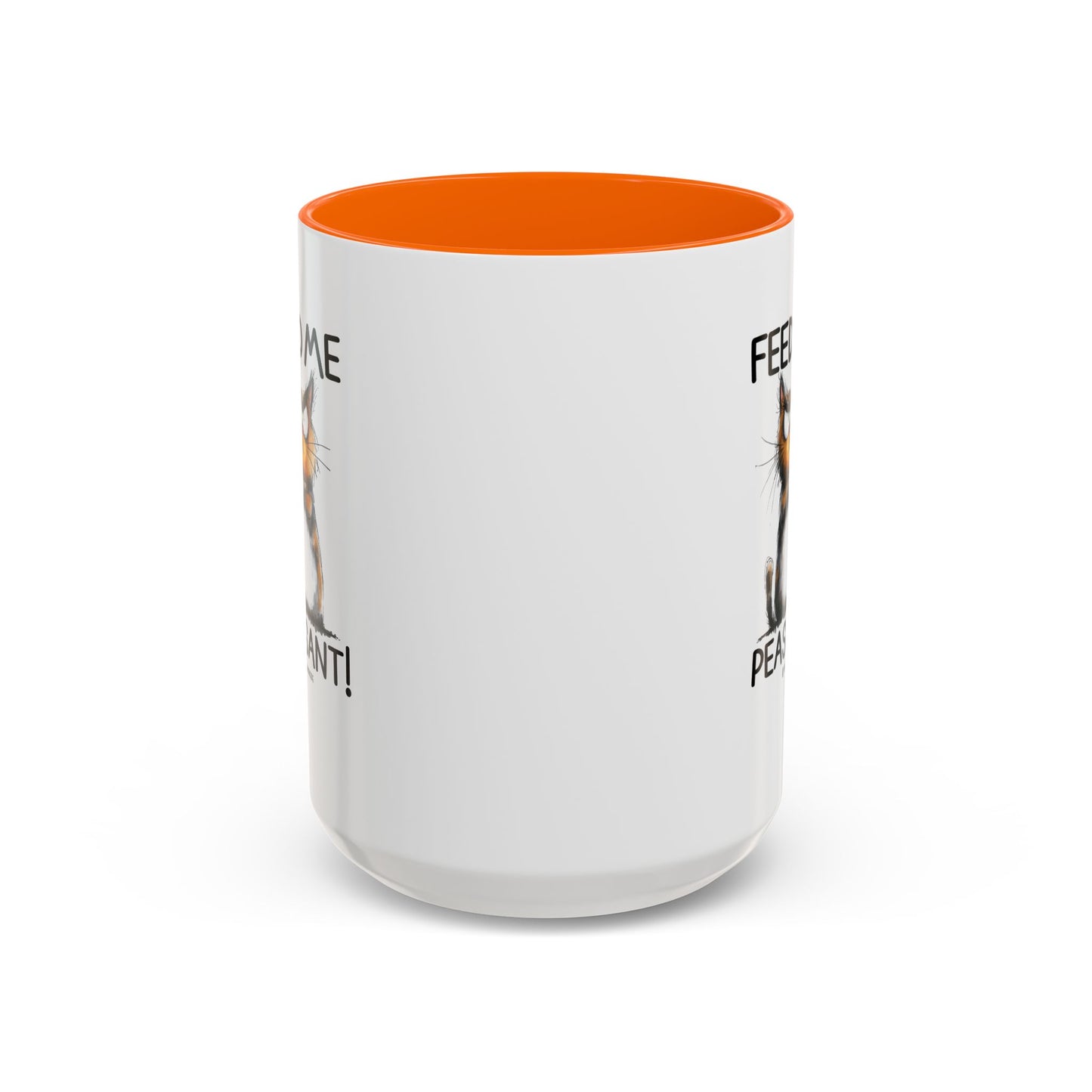 Sassy Cat Accent Coffee Mug | Funny Gift for Cat Lovers | Cute Home Coffee Mug | Unique Cat Mom Present | 11oz & 15oz Available